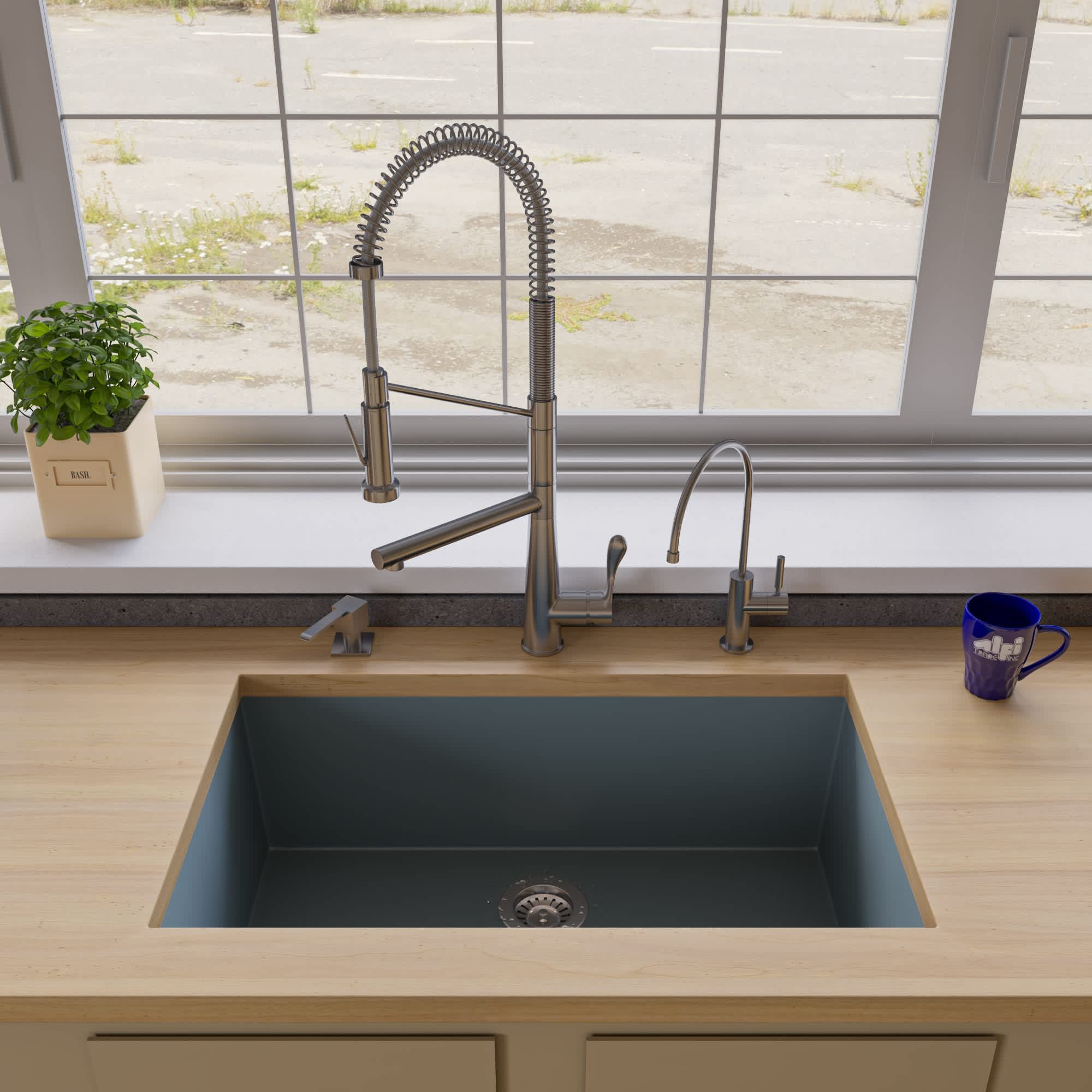 ALFI AB3322UM-T Kitchen-Sinks - View #3