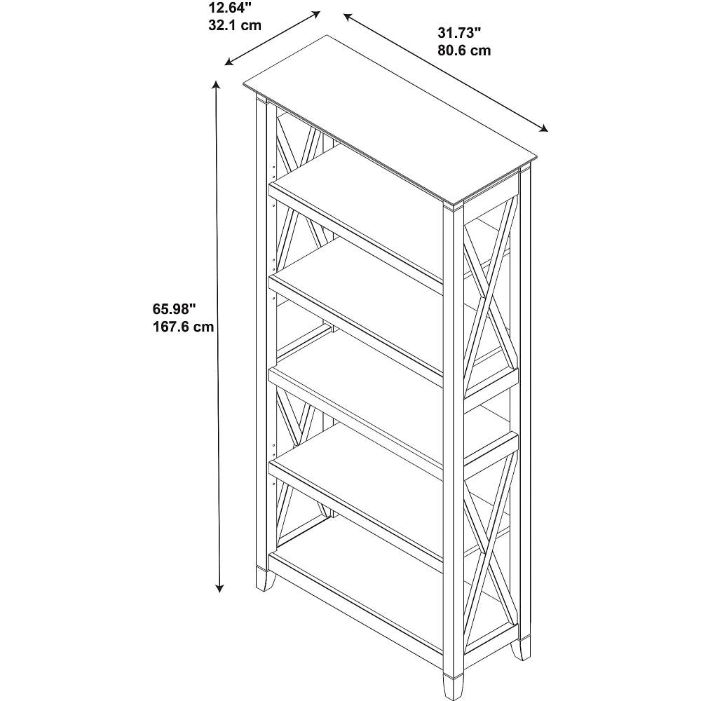 Bush Furniture KWB132WT-03 bookcases - View #6