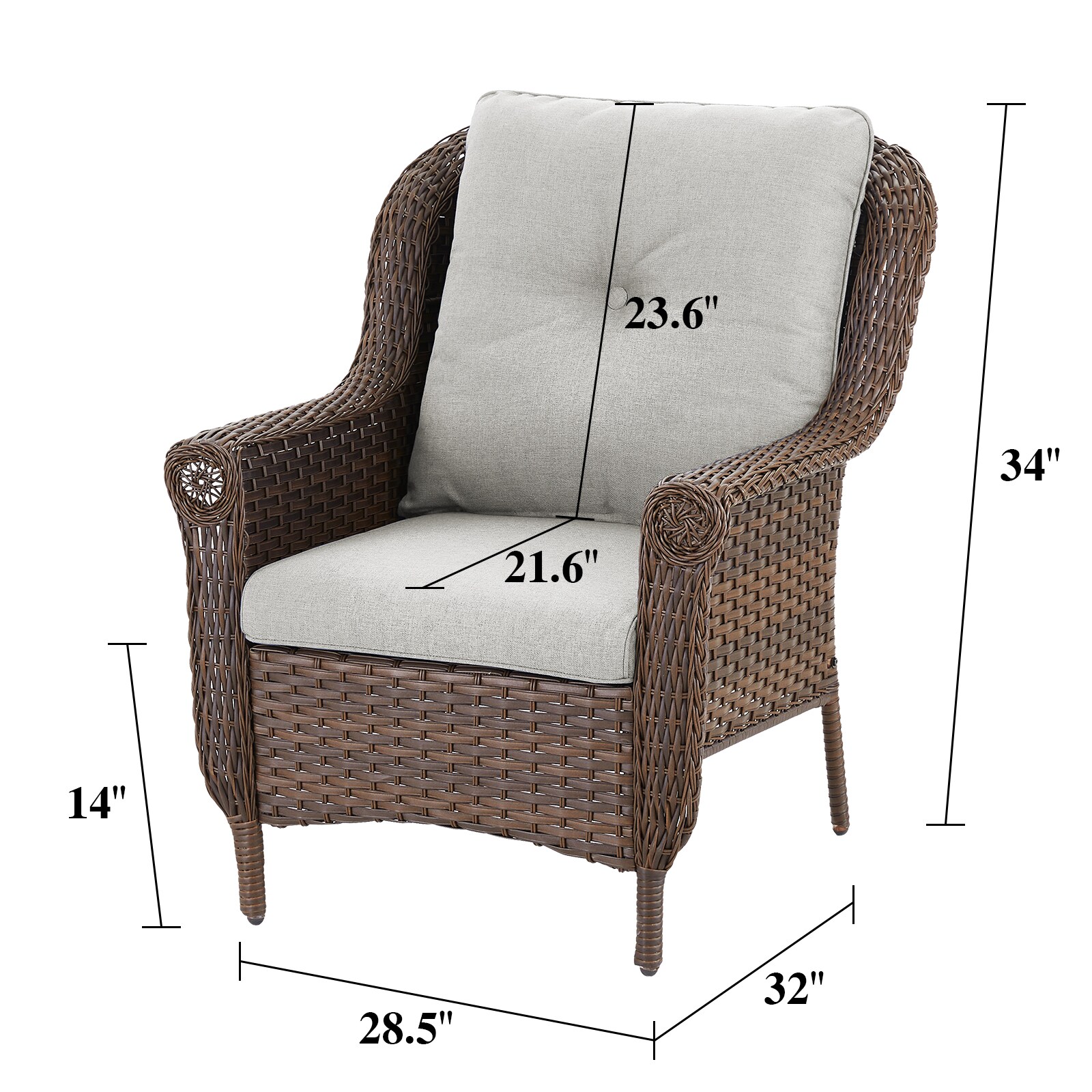 0 PASPBR11-2 Patio-Chairs - View #8