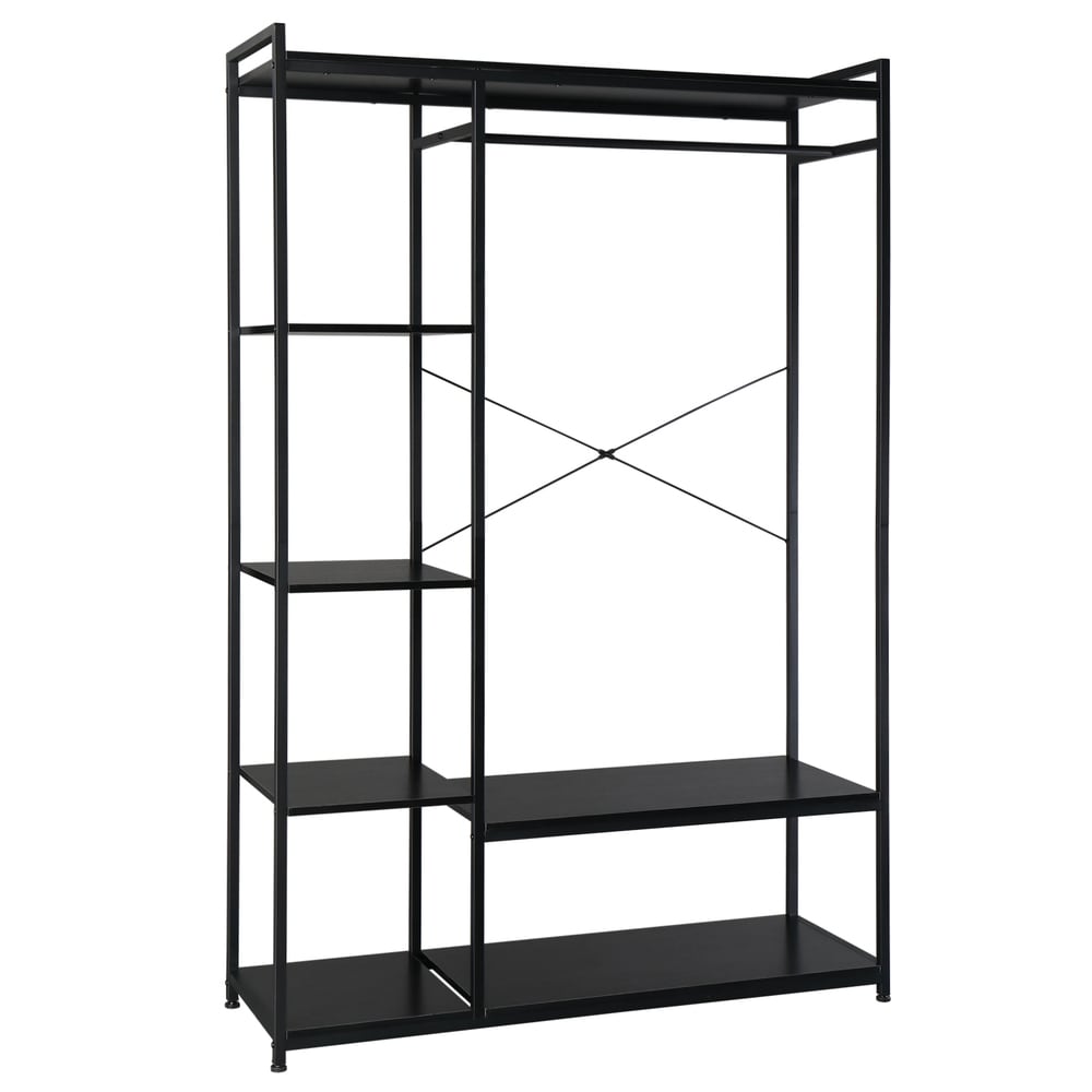 Winado LO1G52001696 Black Steel Clothing rack
