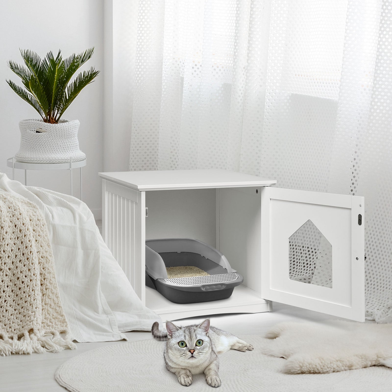 Forclover CJW-LB01WH Litter-Boxes - View #7