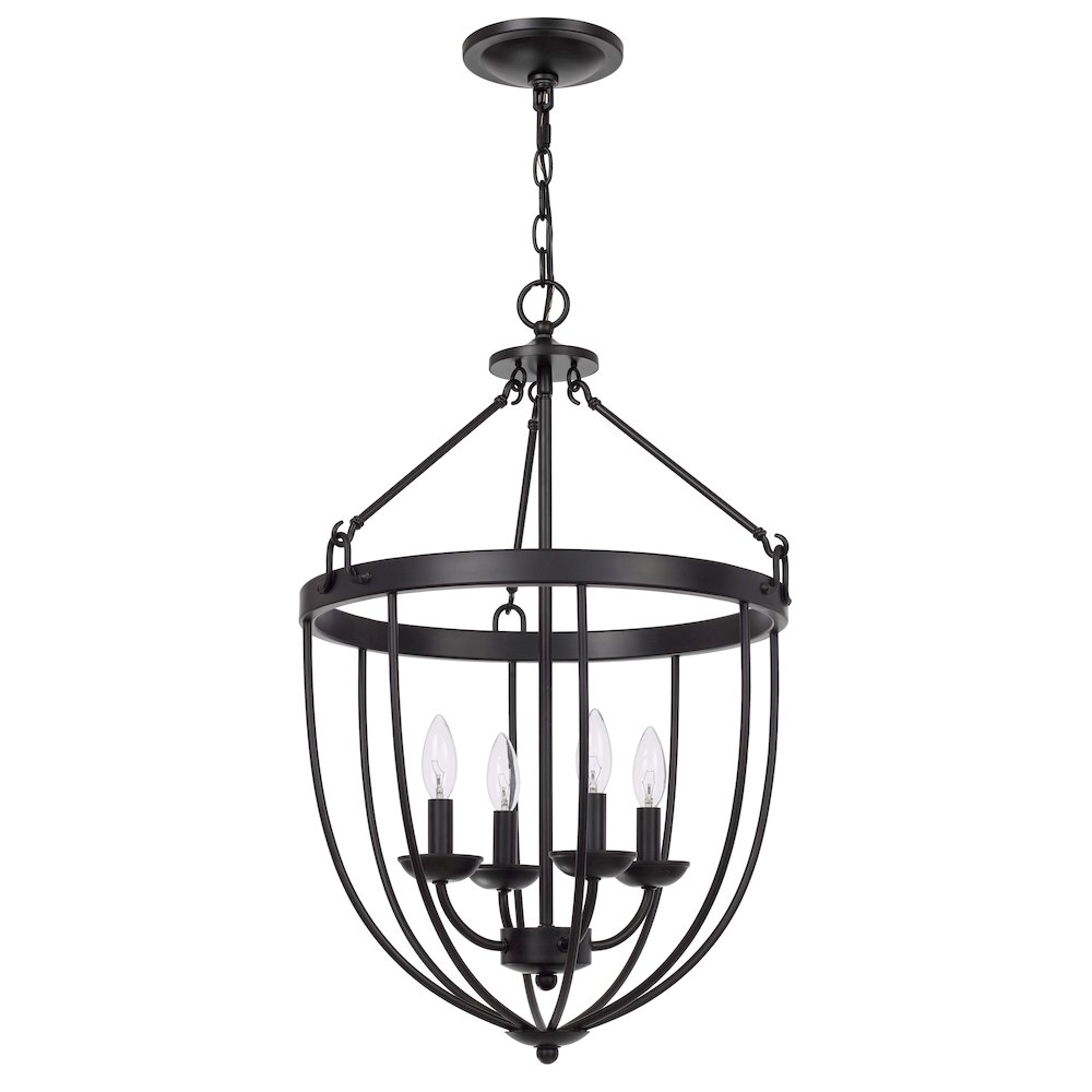 Cal Lighting Grafton 4 Light Small Chandelier by Cal - FX-3762-4