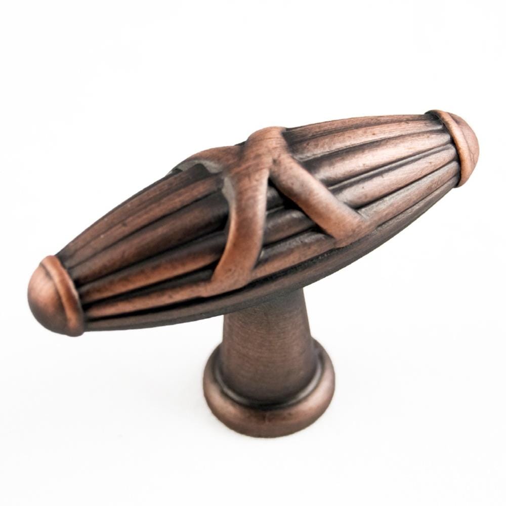 RK International CK 756-DC Distressed copper Rectangular Traditional Cabinet Knob