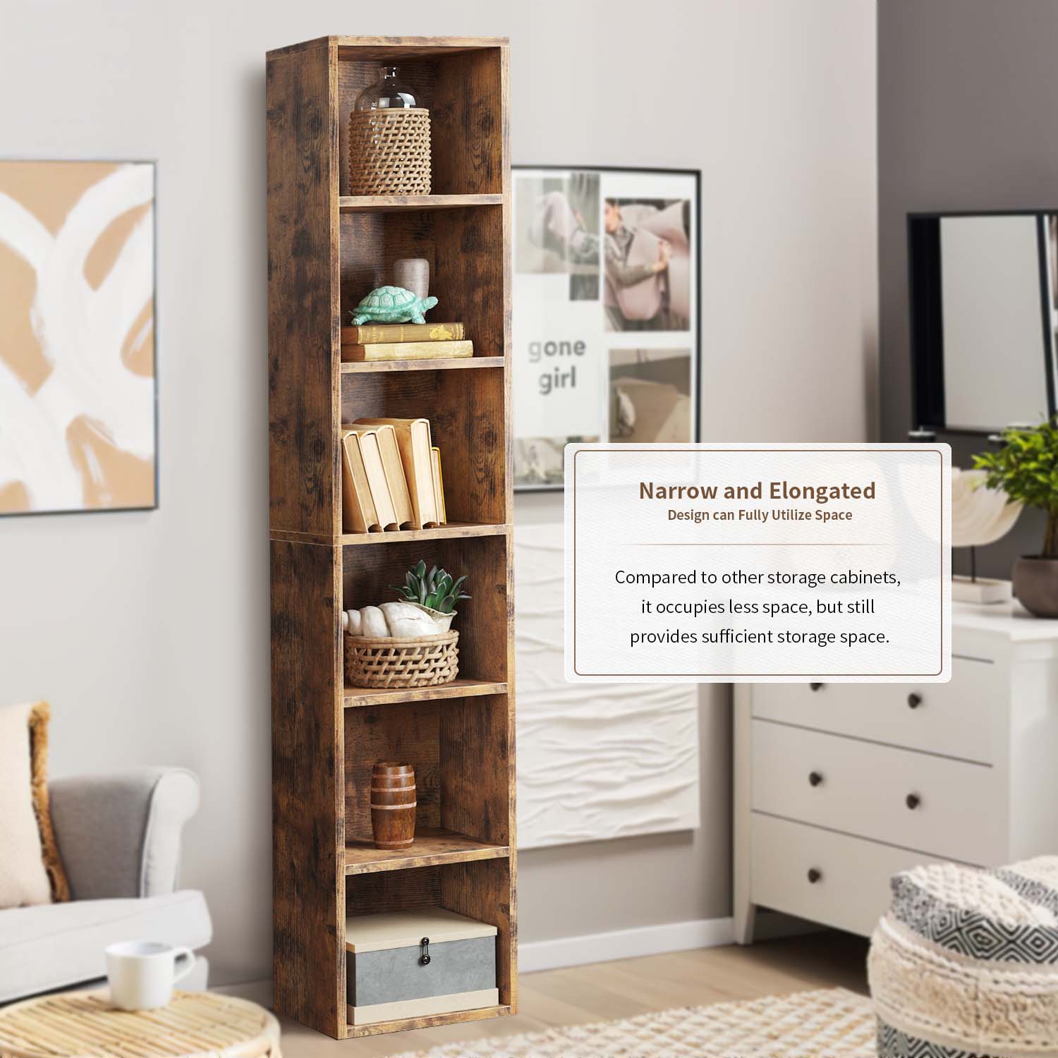 AOXUN LB09027BR bookcases - View #2
