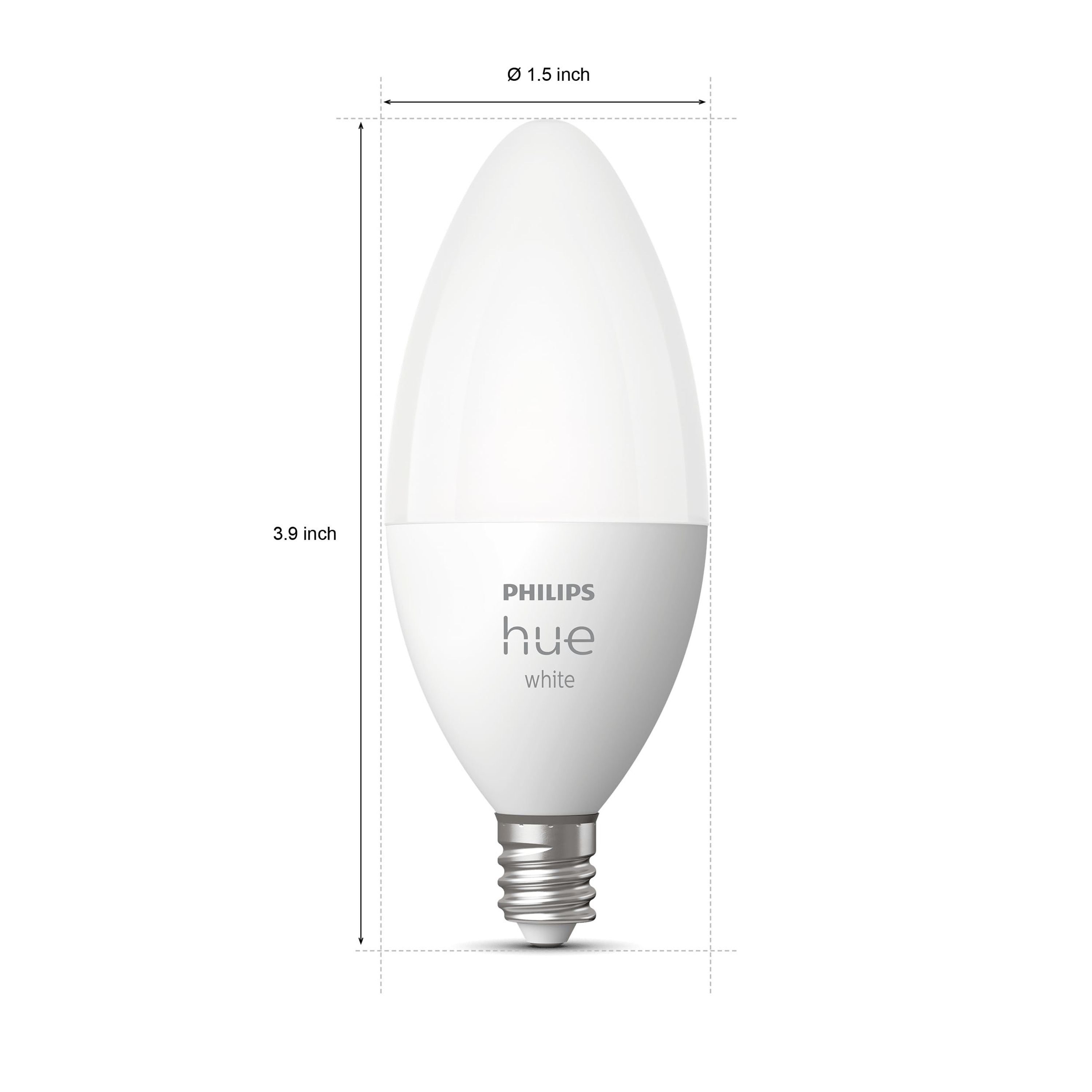 Philips Hue White&Color Amb. 5,1W Luster Crown 2 pack. E14