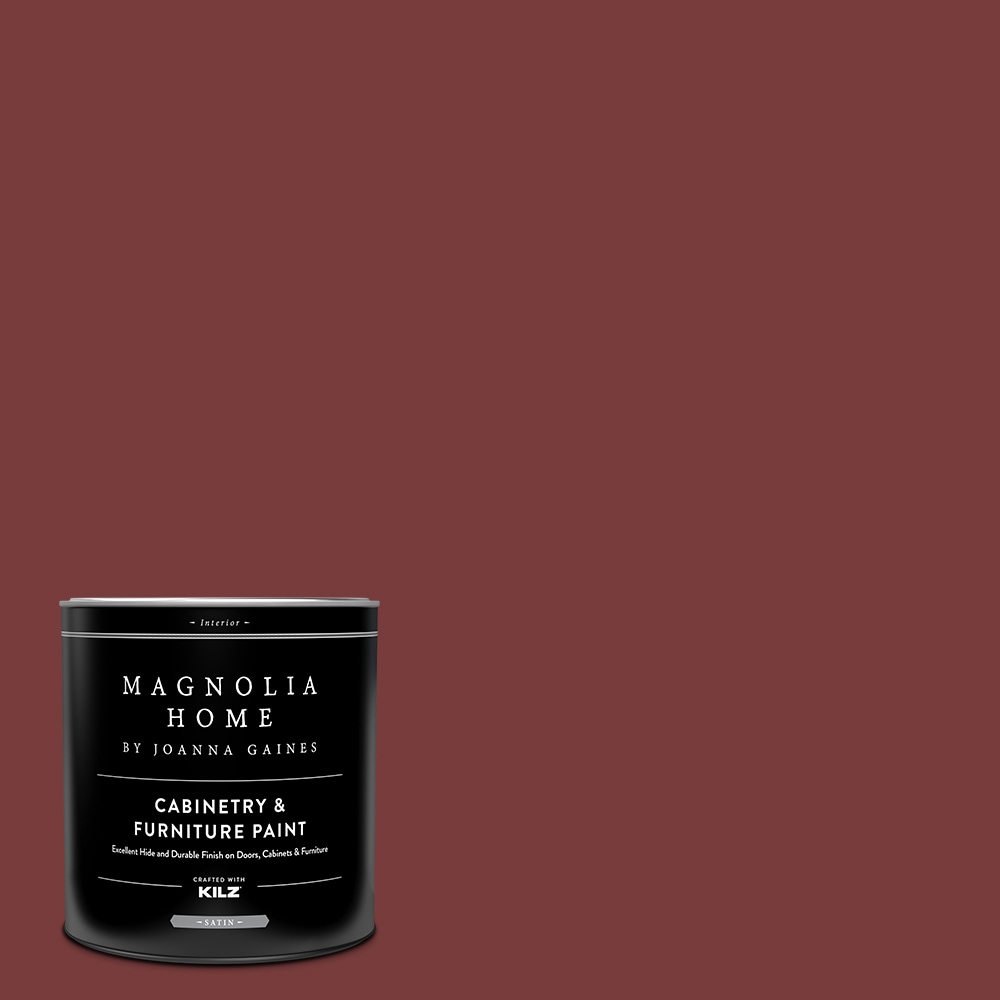 Magnolia Home MAG038-4141124  by Joanna Gaines Satin By The Fireplace MAG038 Tintable Cabinet Furniture Paint Enamel ( 1-quart )