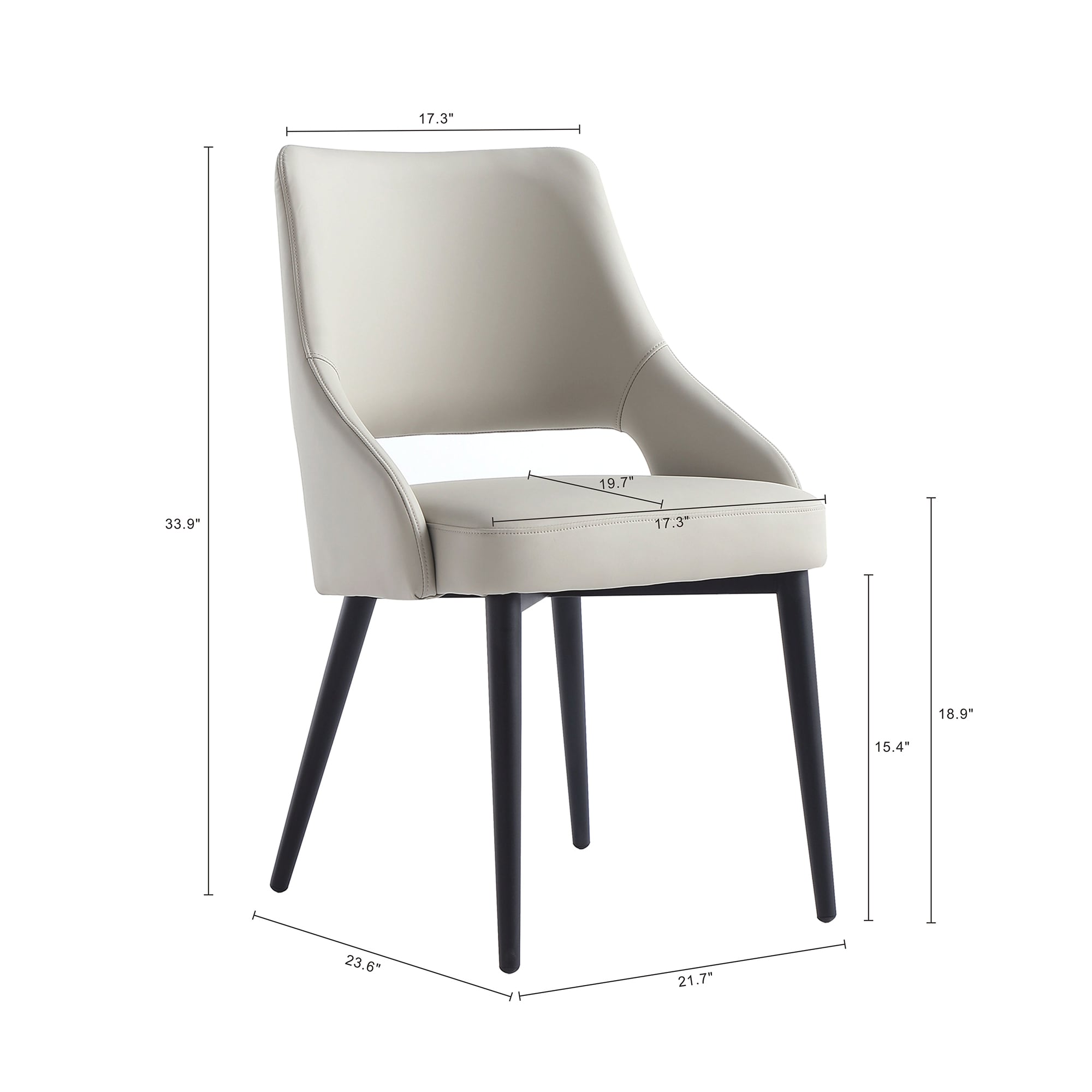 Tinyhomie LW-WEM-5724 Dining-Chairs - View #3