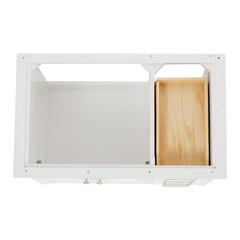 ARIEL D037S-L-VO-WHT Bath-Vanity-Combo - View #7