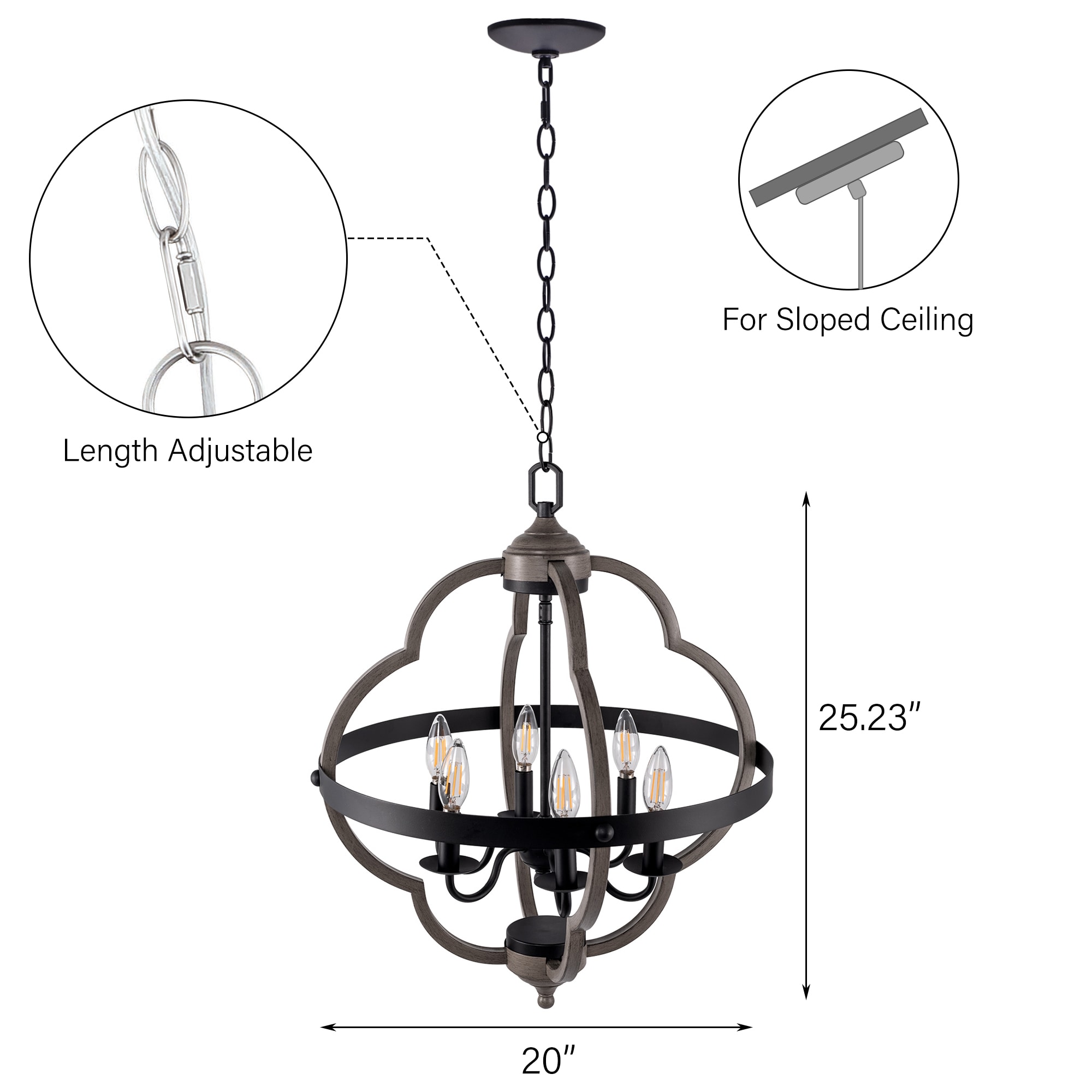 Dreamsidea LS-FOP-LP11888301 Pendant-Lights - View #6
