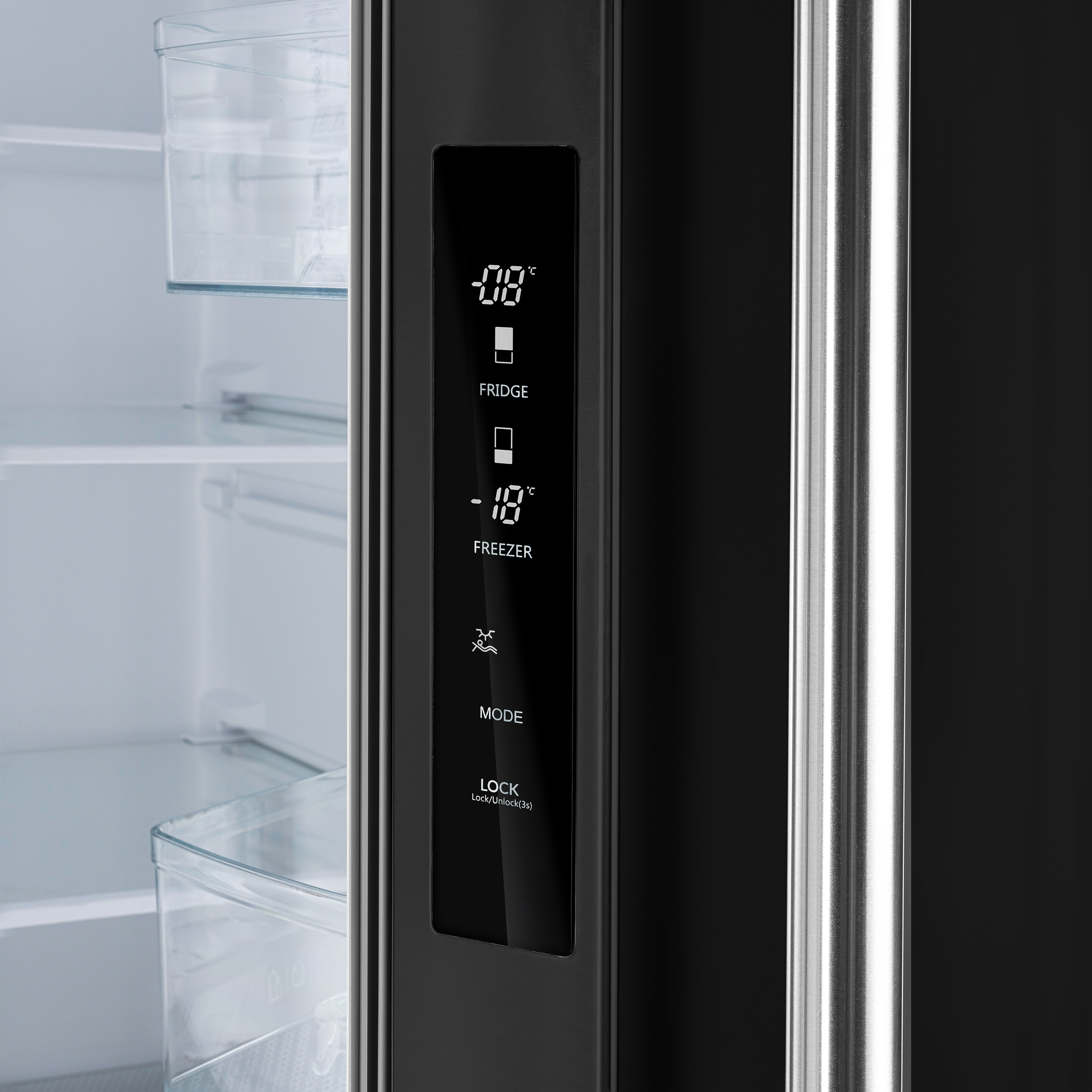 FORNO FFFFD1974-31BLK French-Door-Refrigerators - View #11