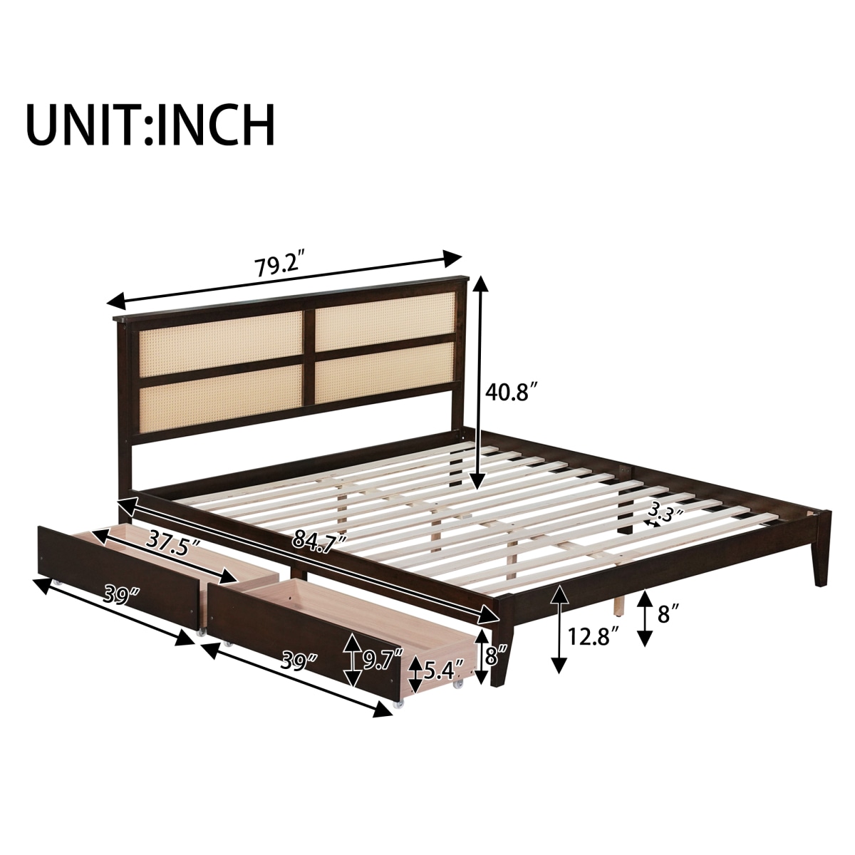 Streamdale Furniture W504S00228 beds - View #8