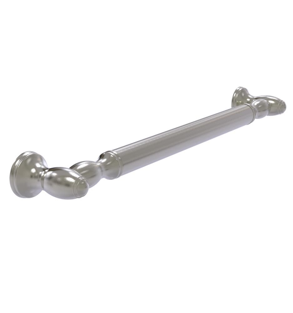 Allied Brass TD-GRR-16-SN 16-in Satin Nickel Wall mount ADA Compliant Grab Bar ( 350-lb Weight Capacity )