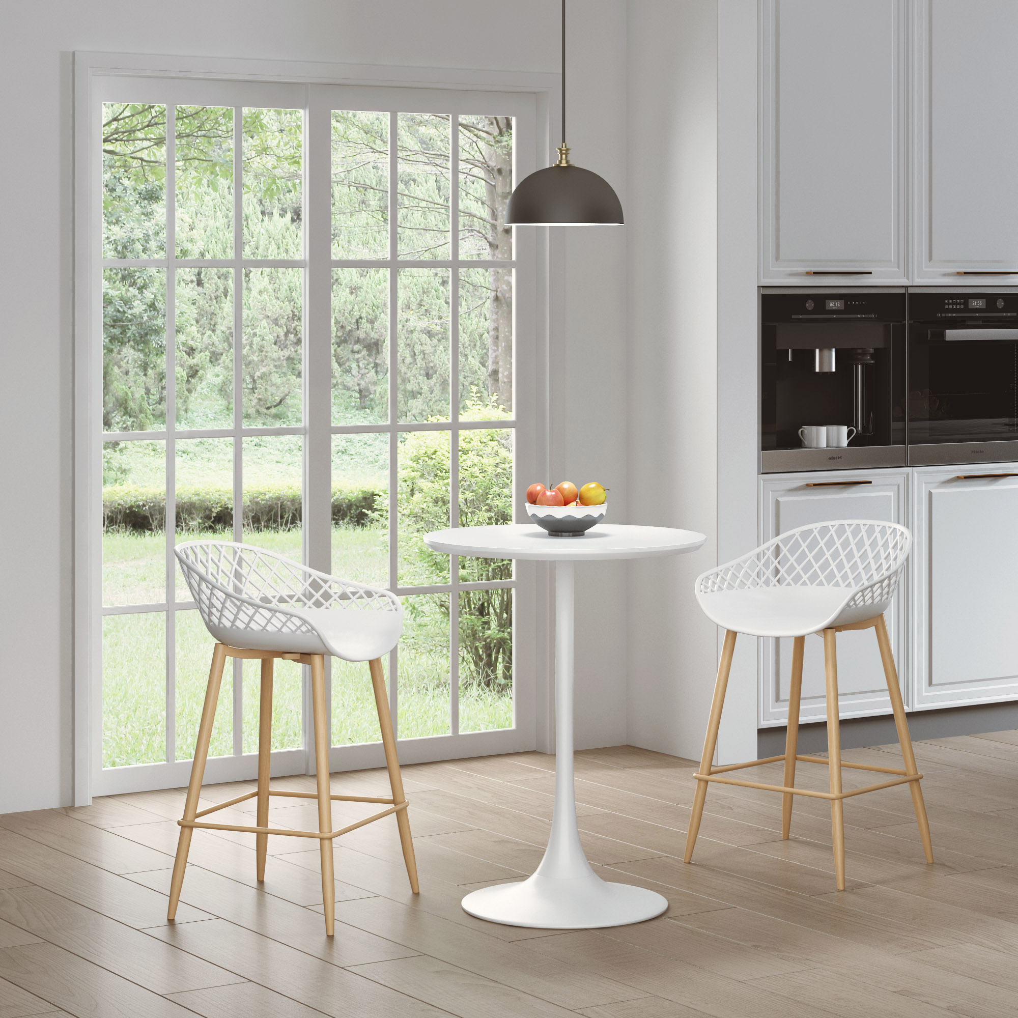Jamesdar JTAB210-WHWH Dining-Tables - View #6