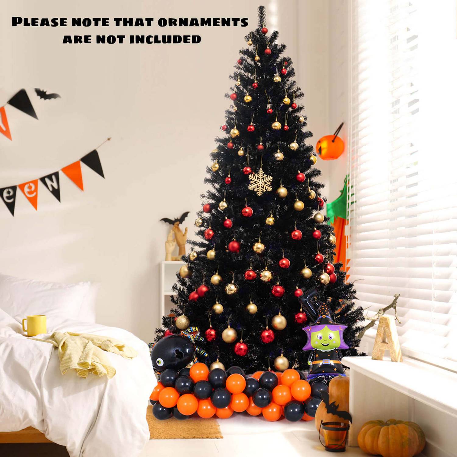 Costway HCST04298 Artificial-Christmas-Trees - View #2