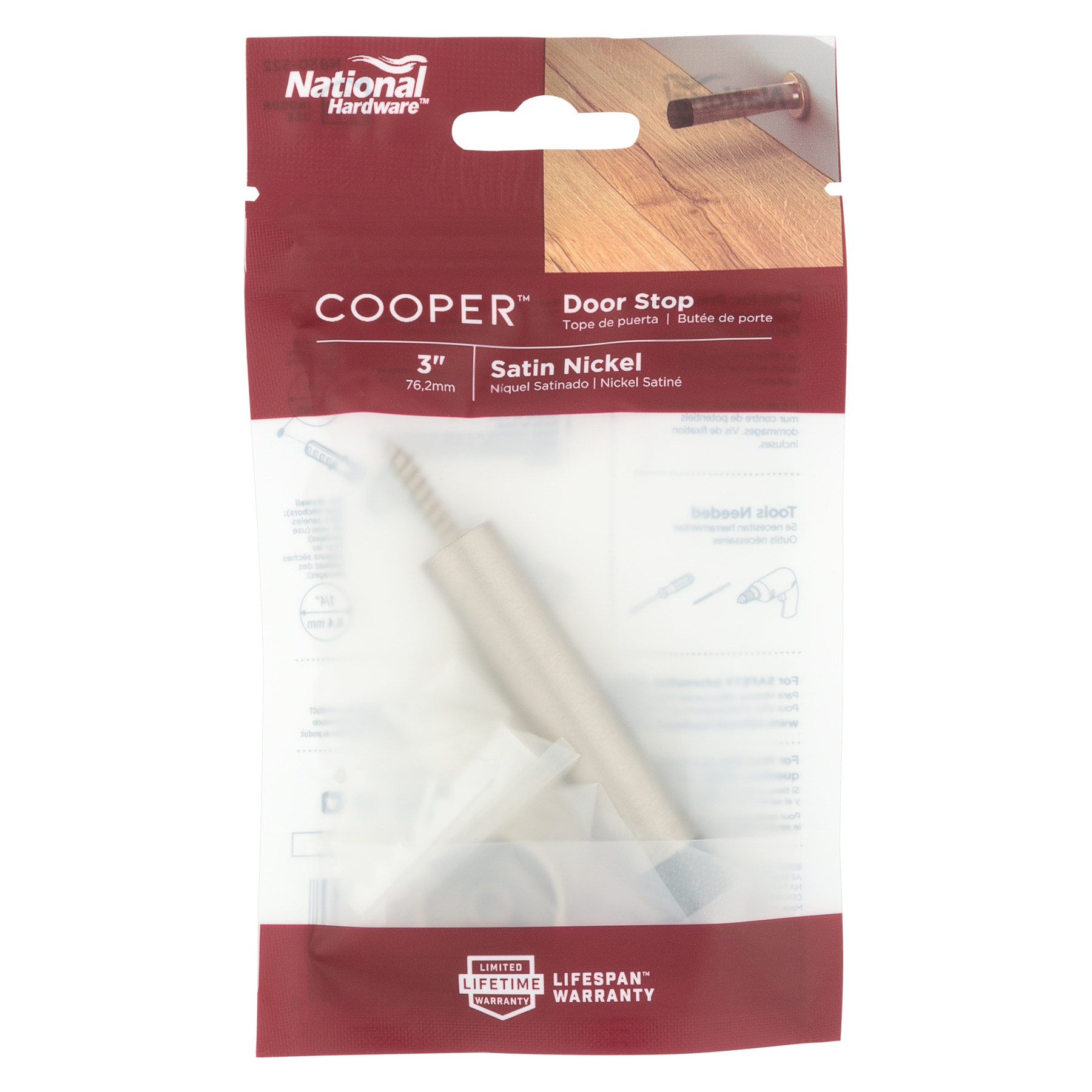 National Hardware N830-522 Door-Bumpers-Stops2 - View #6