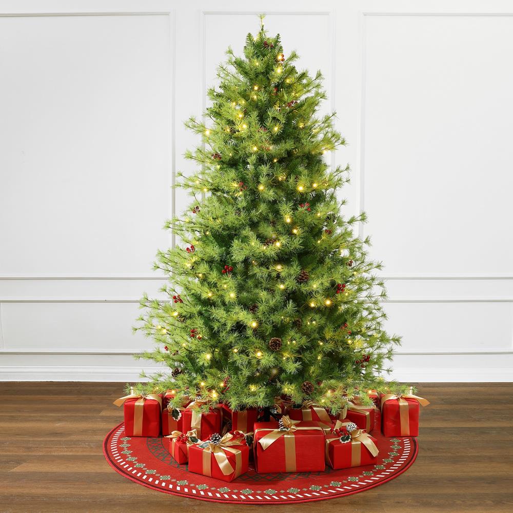LuxenHome WHAP2099 Artificial-Christmas-Trees - View #4