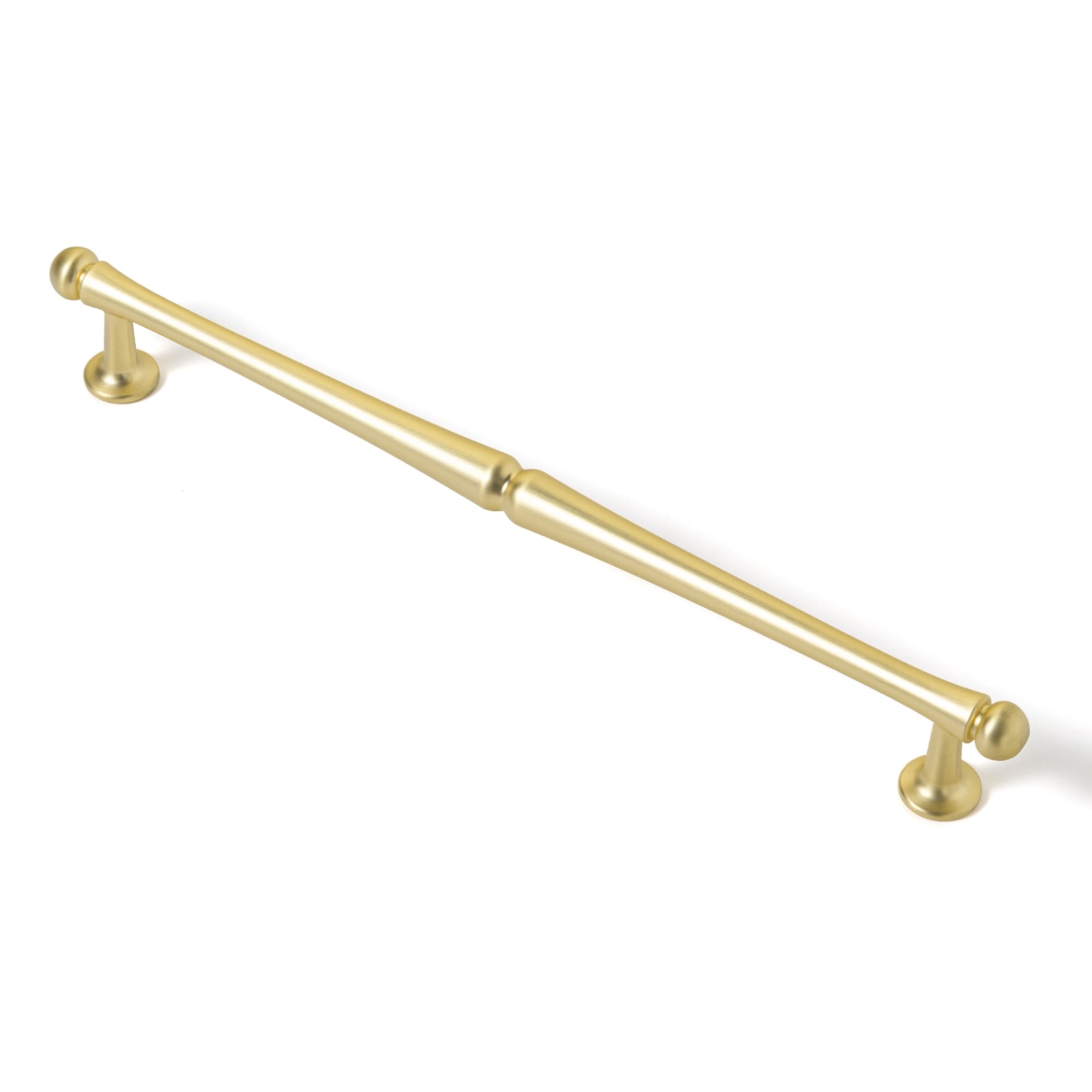 Miaokesen 6622TLS-192 7-9/16-in , 192mm Center to Center Light Brushed Brass Novelty Handle 6 -Pack