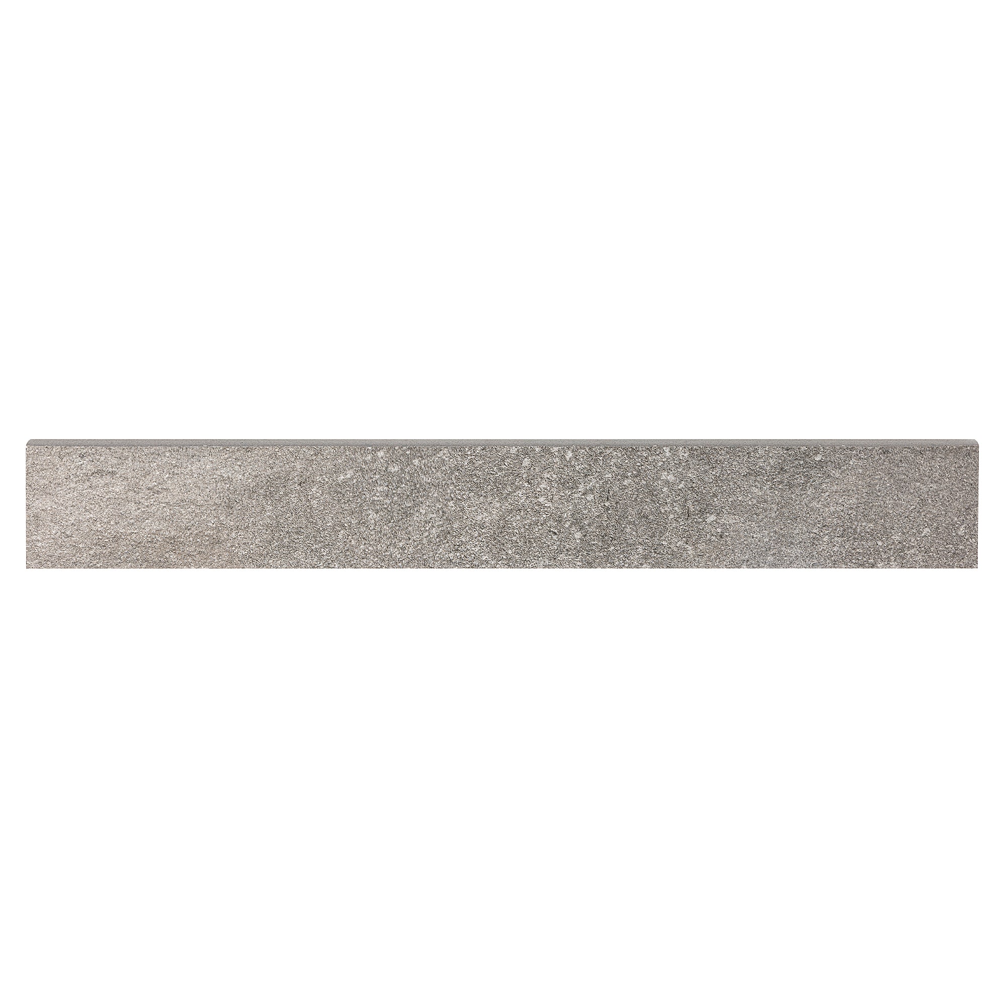 Artmore Tile EXT3RD108284 District Slate Gray 3-in x 24-in Matte Porcelain Bullnose Tile ( 0.51-sq ft / Piece )