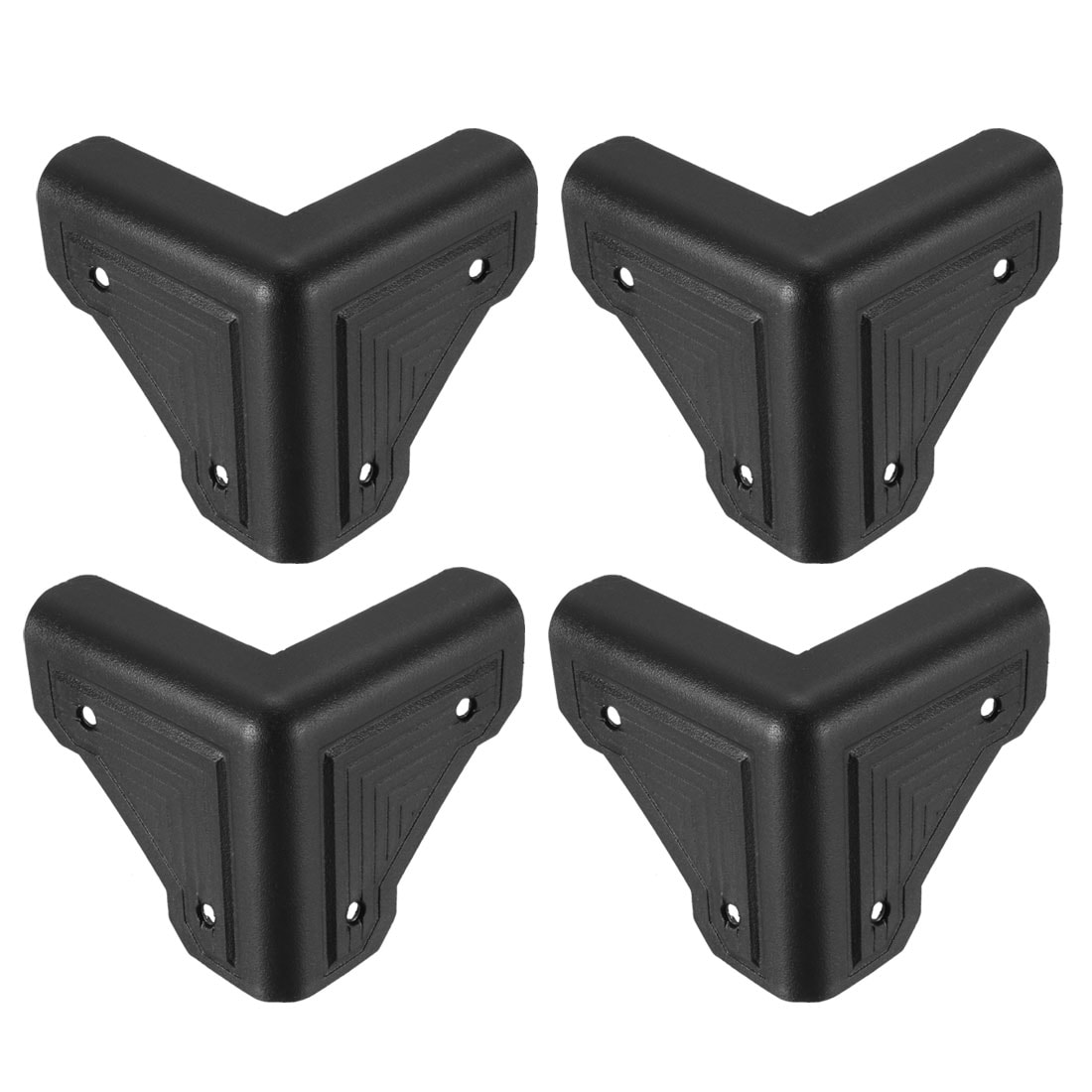 Unique Bargains Plactic Box Corner Protectors Edge Guard Protector 78 X 78 X 73mm 4pcs #S26042400UX3777