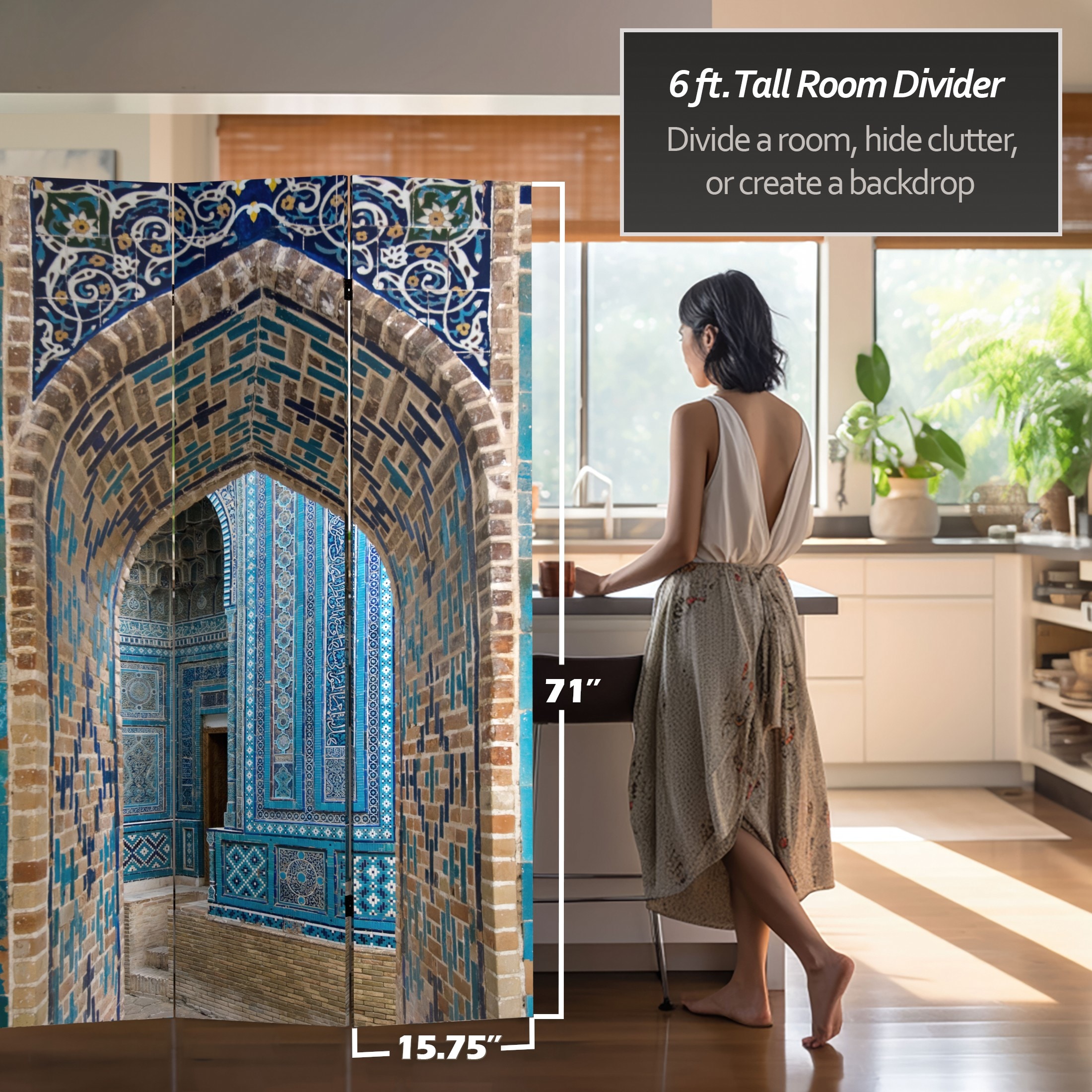 Red Lantern CAN-ARCH Indoor-Privacy-Screens - View #4
