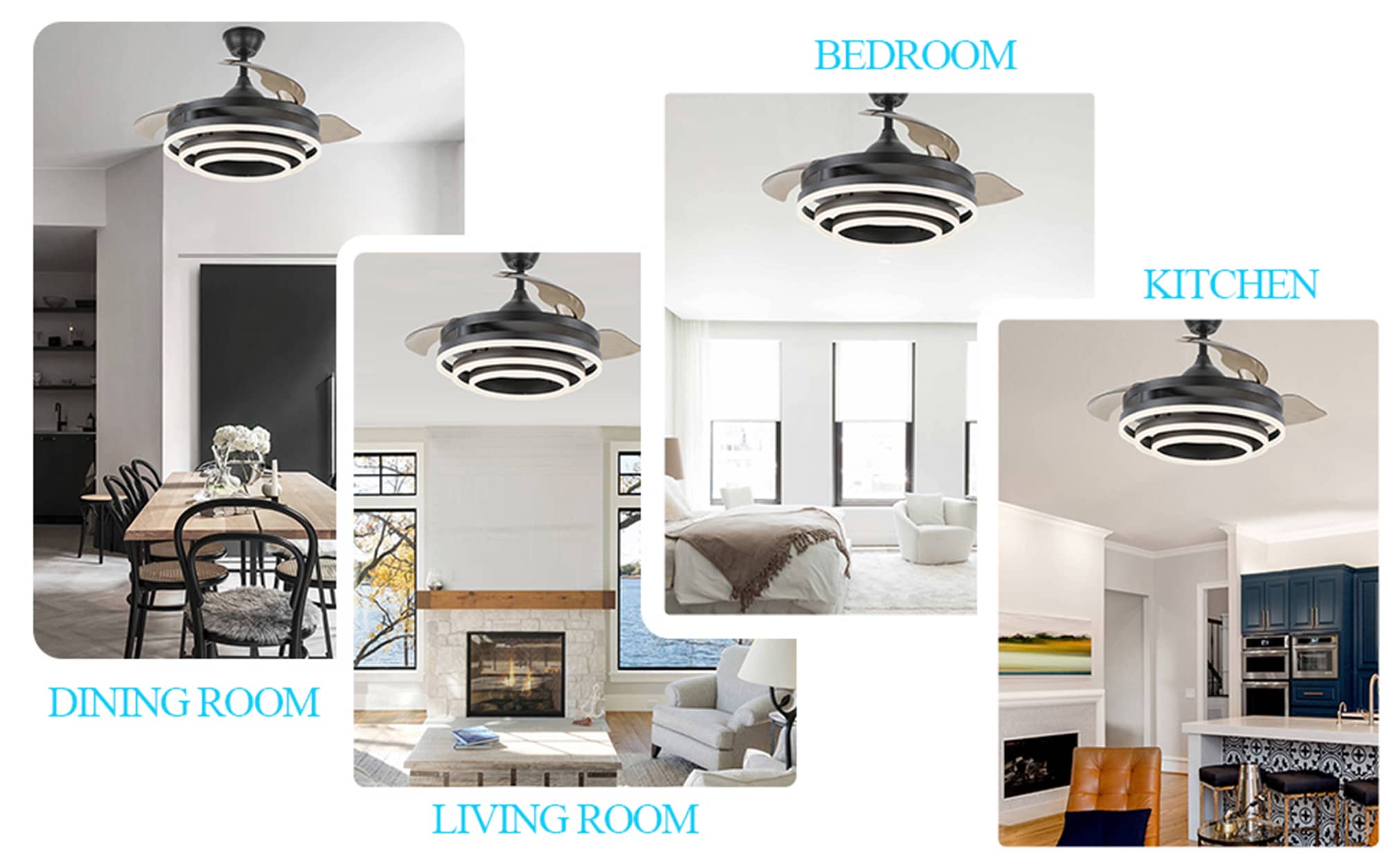 Oaks Decor DC4264-B Ceiling-Fans - View #7