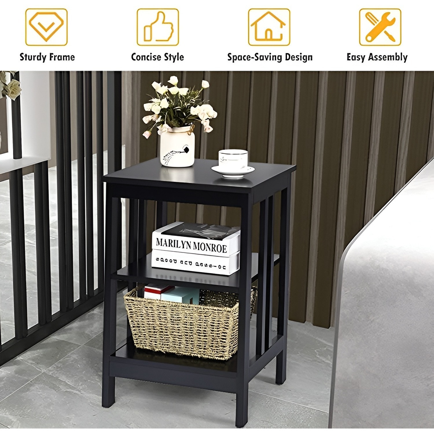 Slickblue D-CO-2-KB98656WH End-Tables - View #7