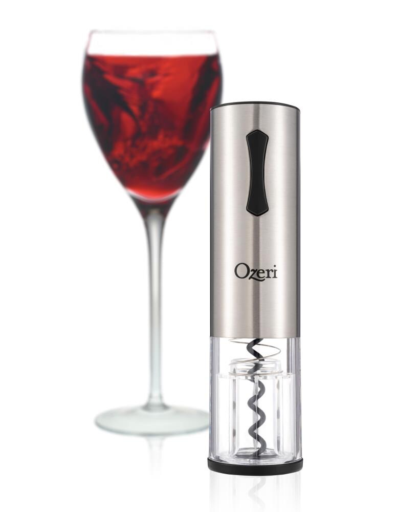 Ozeri OW12A Travel-series Stainless Steel Electric Wine Bottle Opener