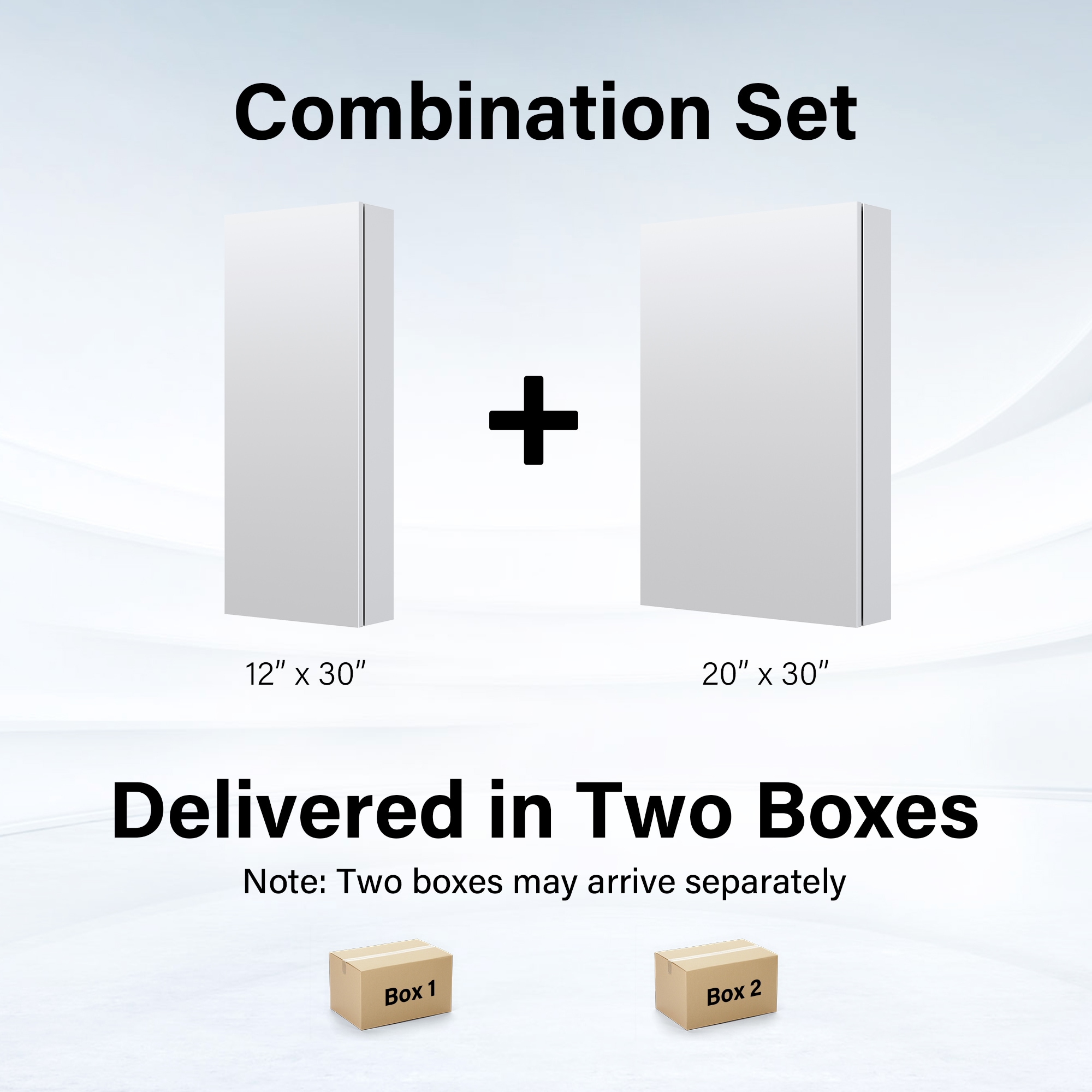 WELLFOR ROSA1220LR Bathroom-Medicine-Cabinets - View #11