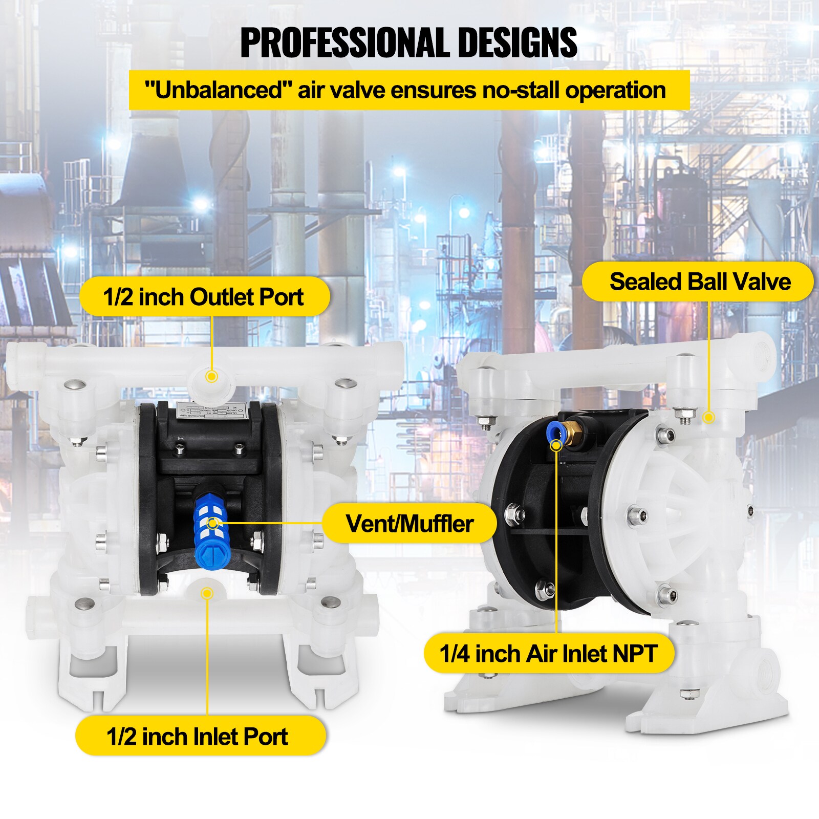 VEVOR YBGMBQBY4-1500001V0 pumps - View #6