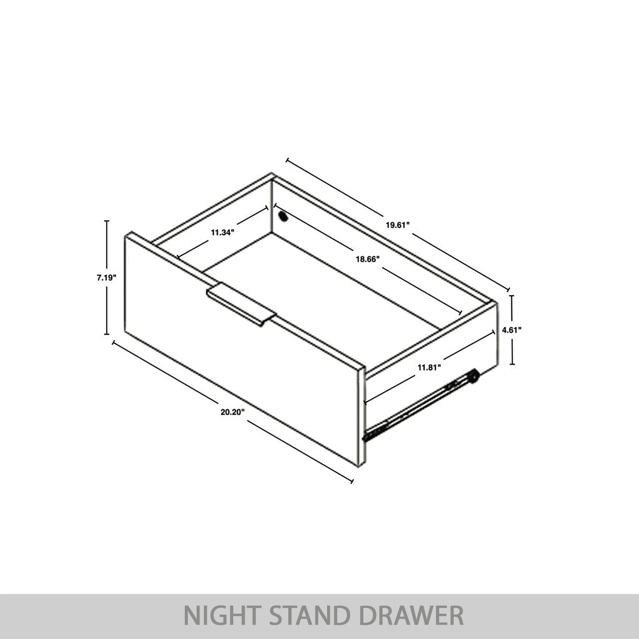 CasePiece C90138NS-BK nightstands - View #9
