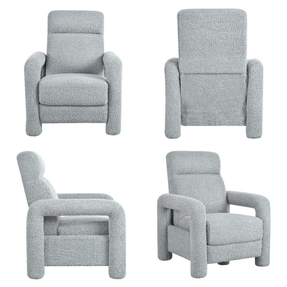Coolbibila CADEN-RECLINER-GRAY chairs - View #4