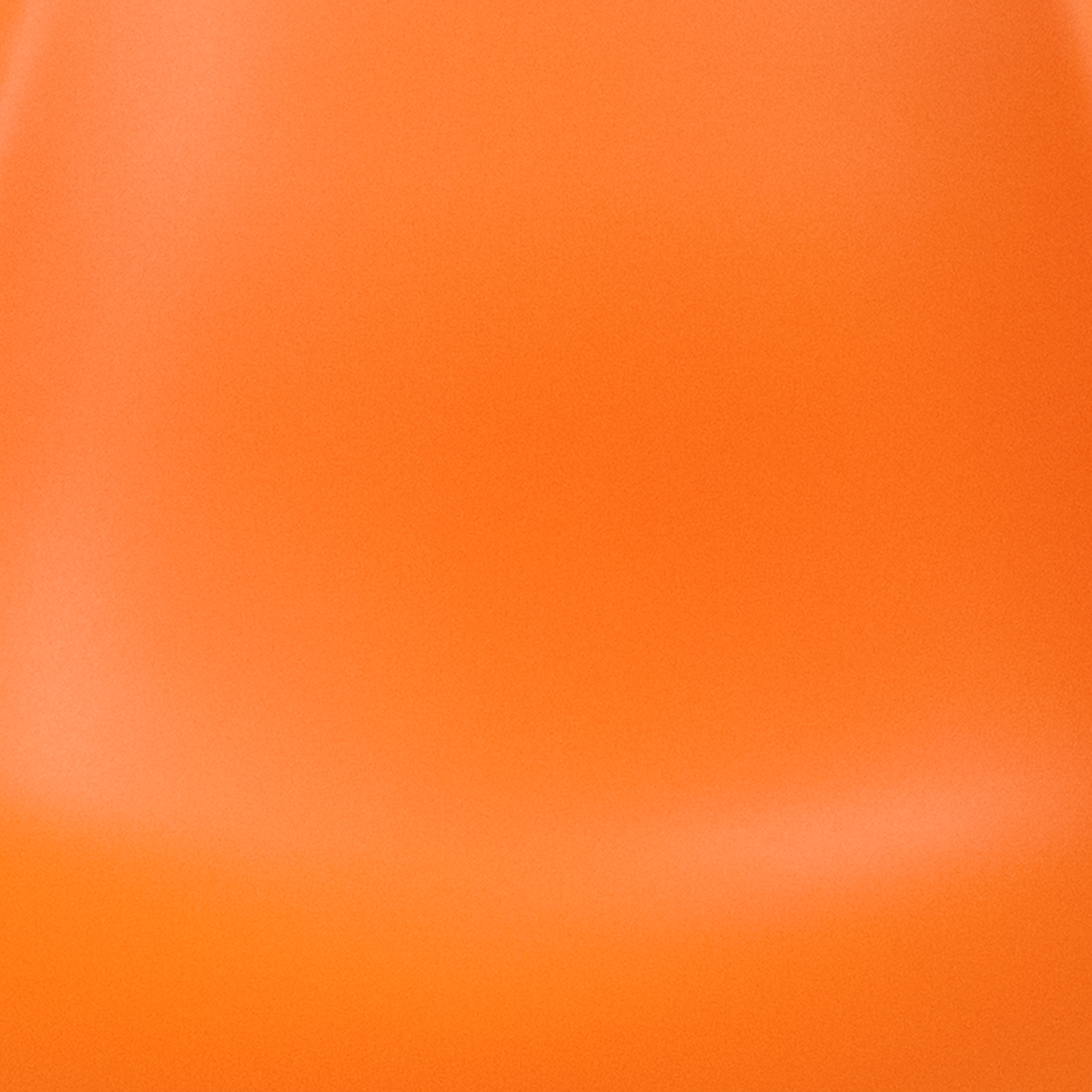 Mid-Century Modern Orange Plastic Side Chair with Wooden Legs