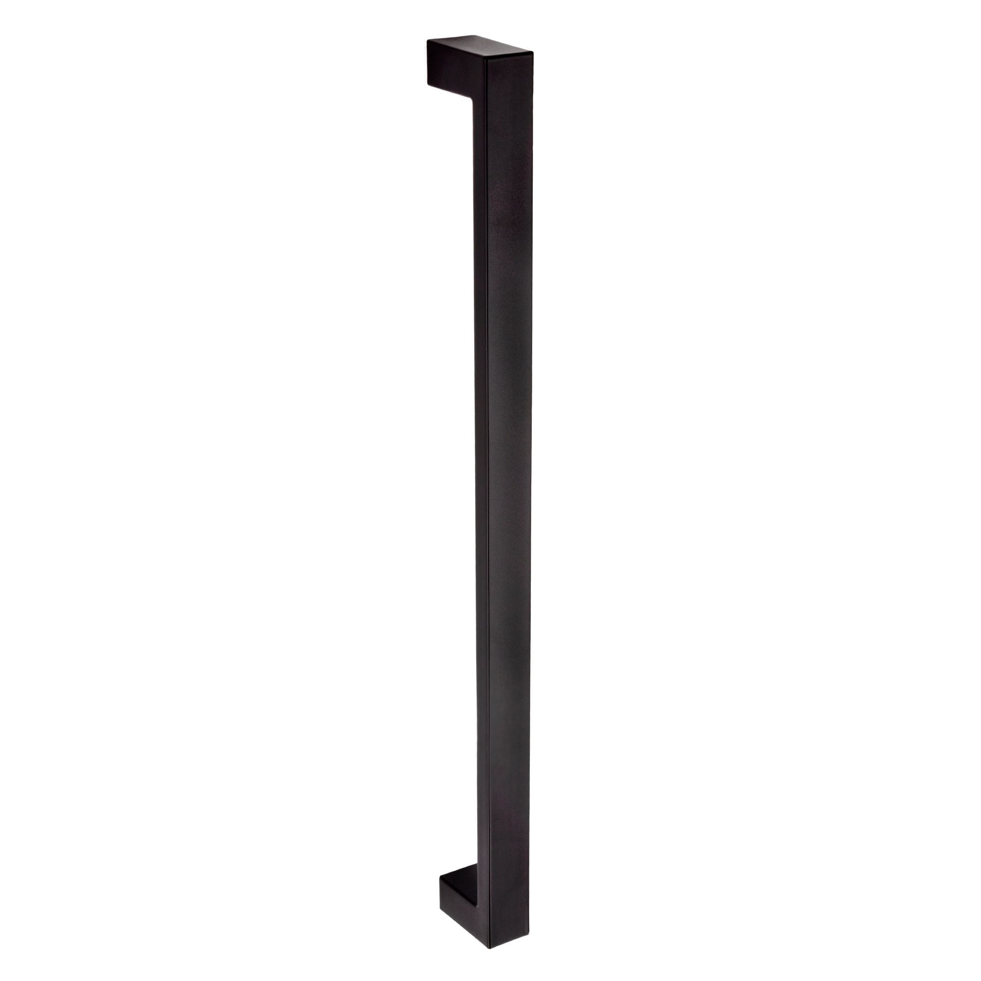 Sumner Street Home Hardware RL063460 Architectural appliance 16-in , 400mm Center to Center Satin Black Rectangular Bar For Use on Appliances Drawer Pulls