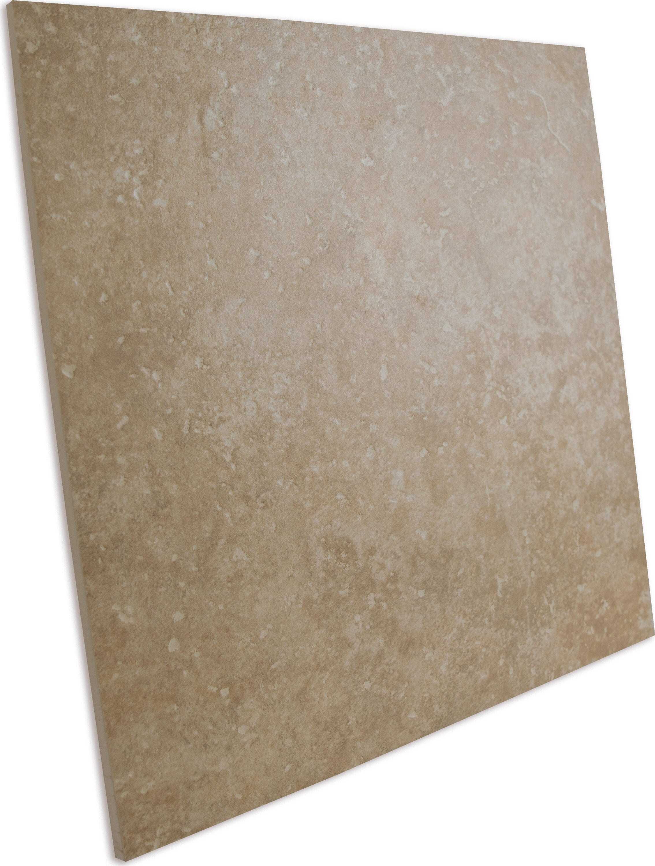 Roma 13" x 13" Beige Glazed Porcelain Floor and Wall Tile
