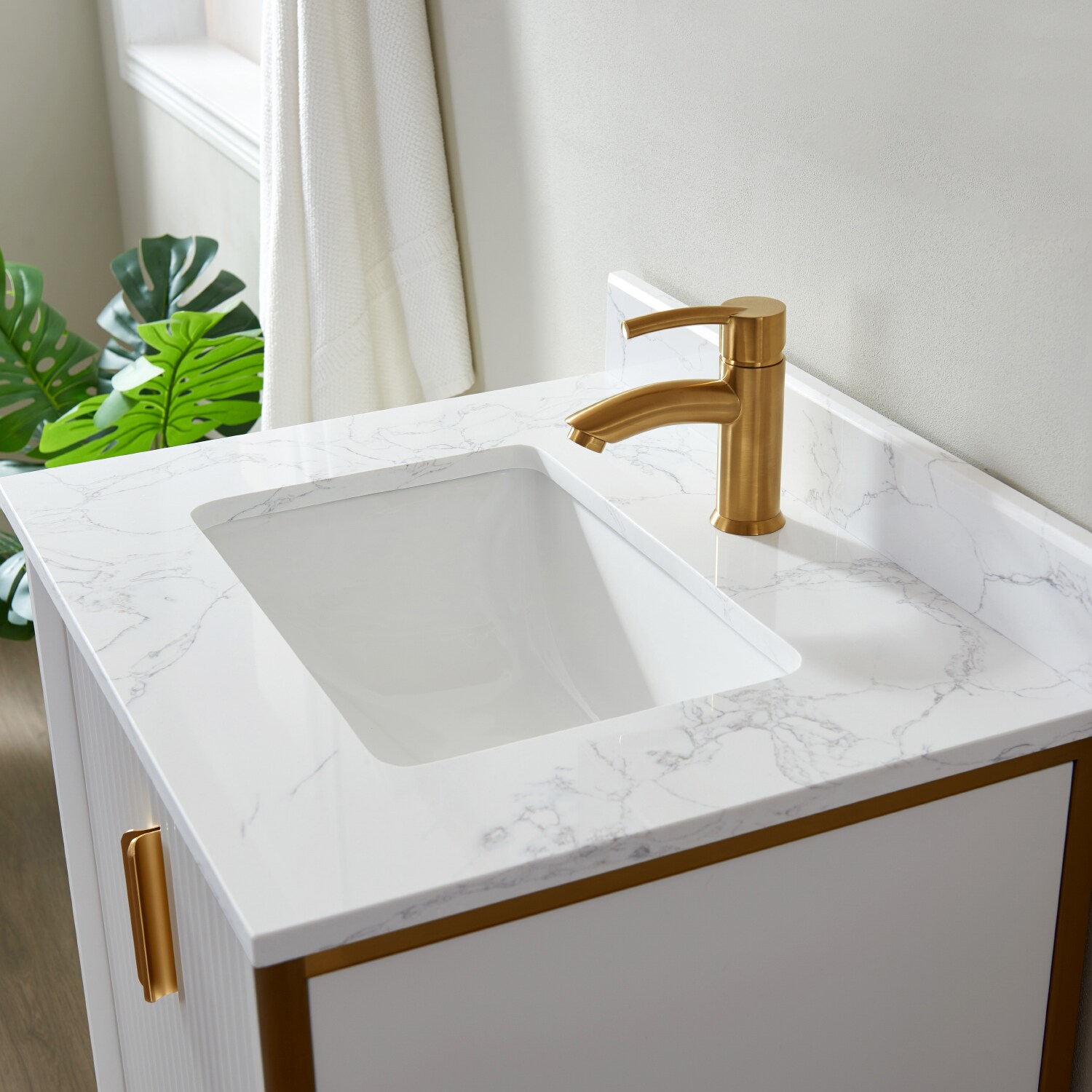 Vinnova 736024-WH-GW-NM Bath-Vanity-Combo - View #2