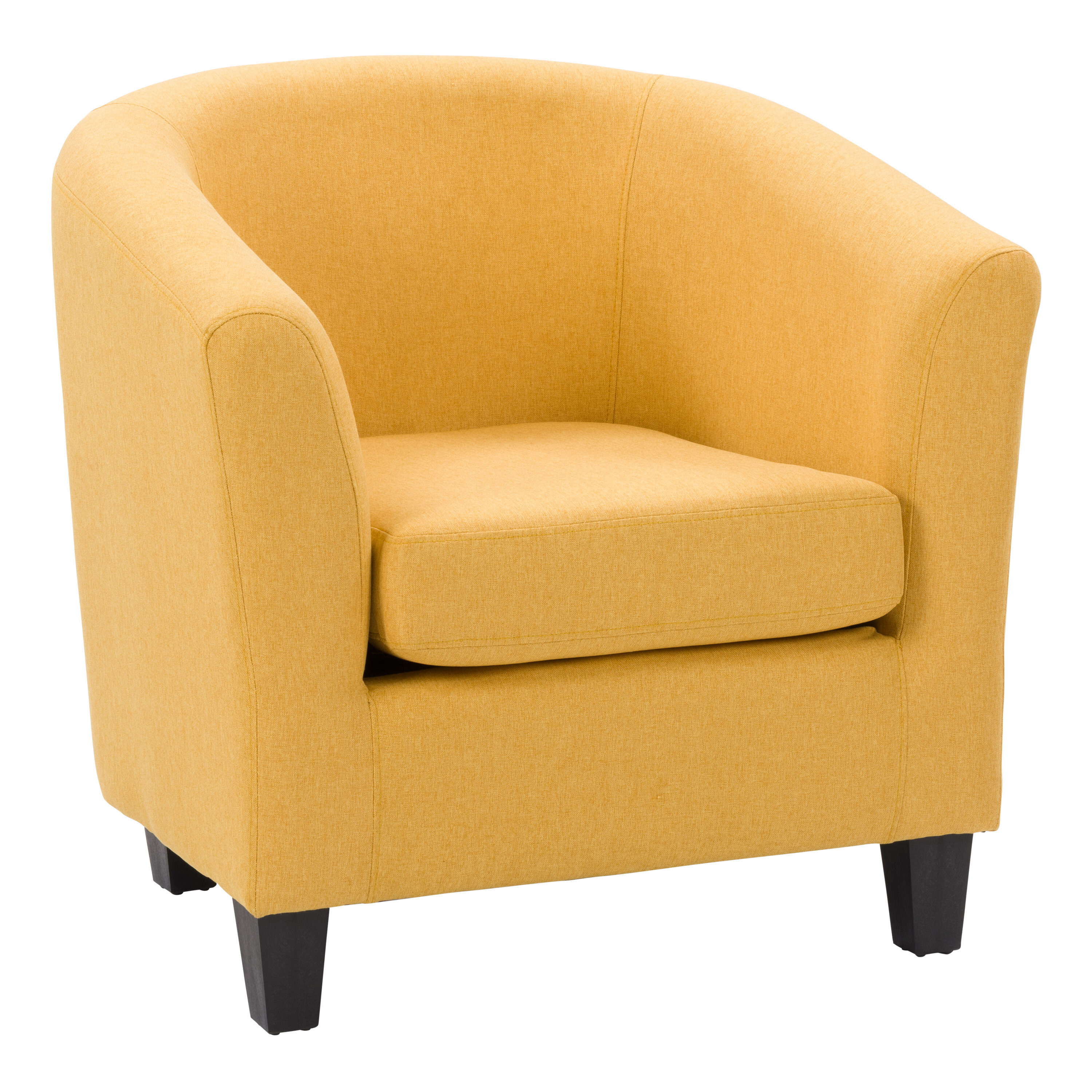 Yellow deals club chairs