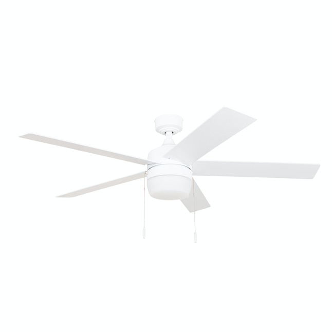White Indoor Ceiling Fan With Light, Harbor Breeze Ceiling Fan Problems