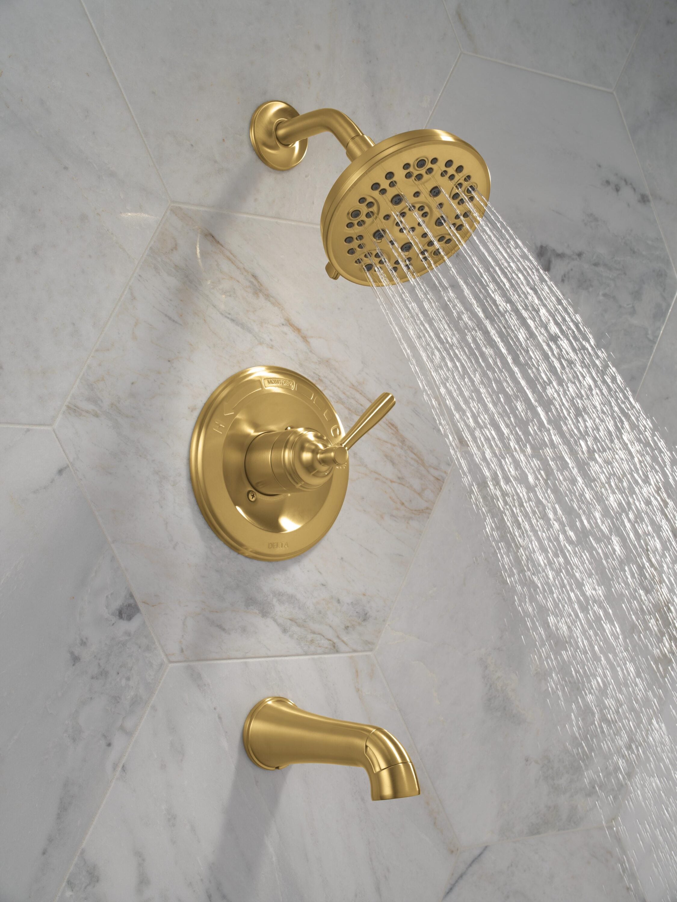 Delta T144985-GB Tub-Shower-Faucets - View #2
