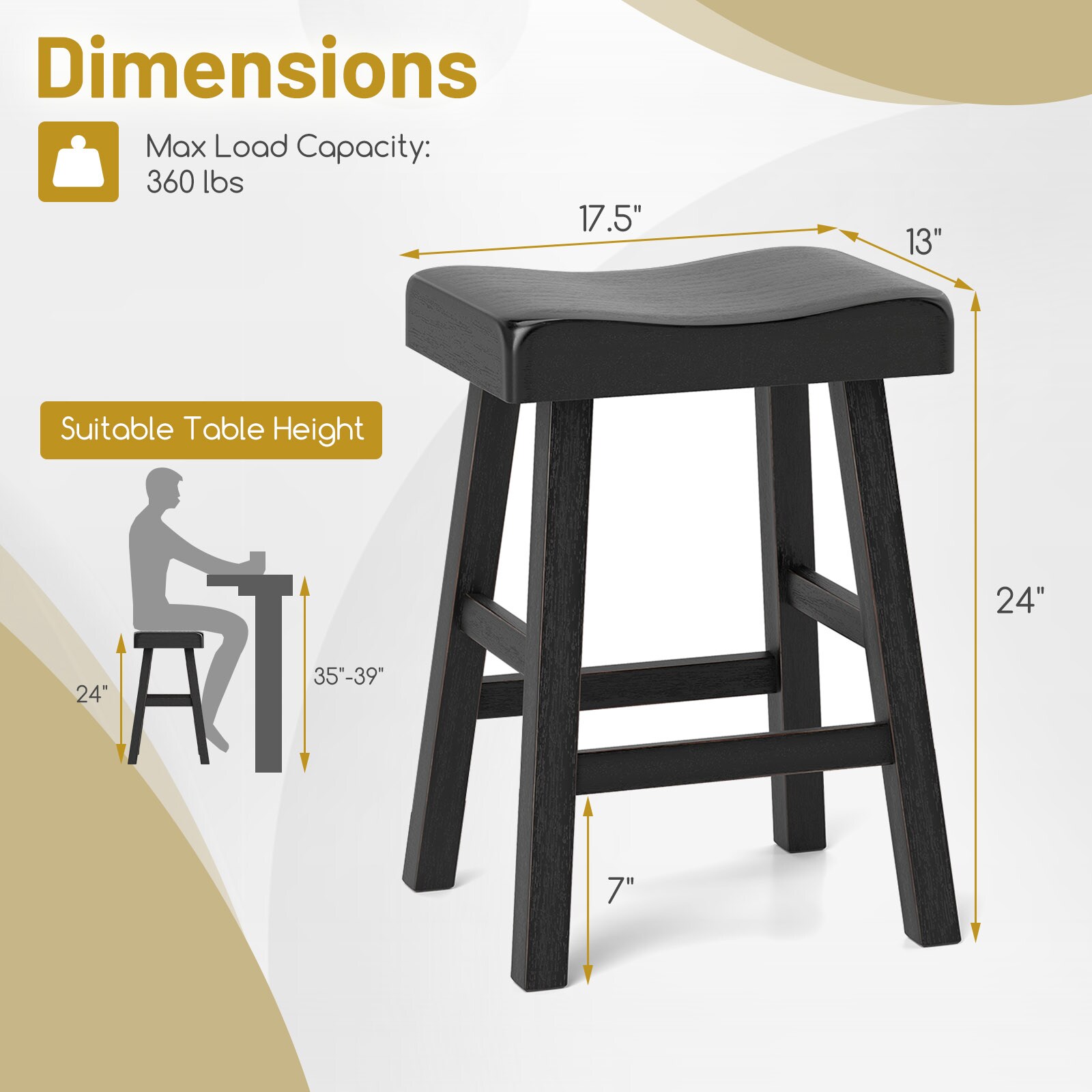Slickblue D-CO-42-KB92121VJ stools - View #8