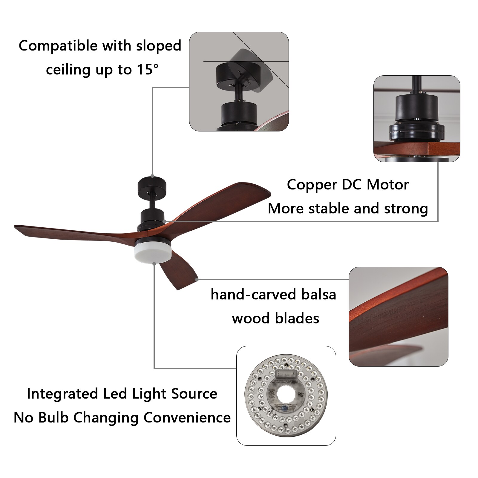 ExBrite LWYFZPFL5202BR Ceiling-Fans - View #19