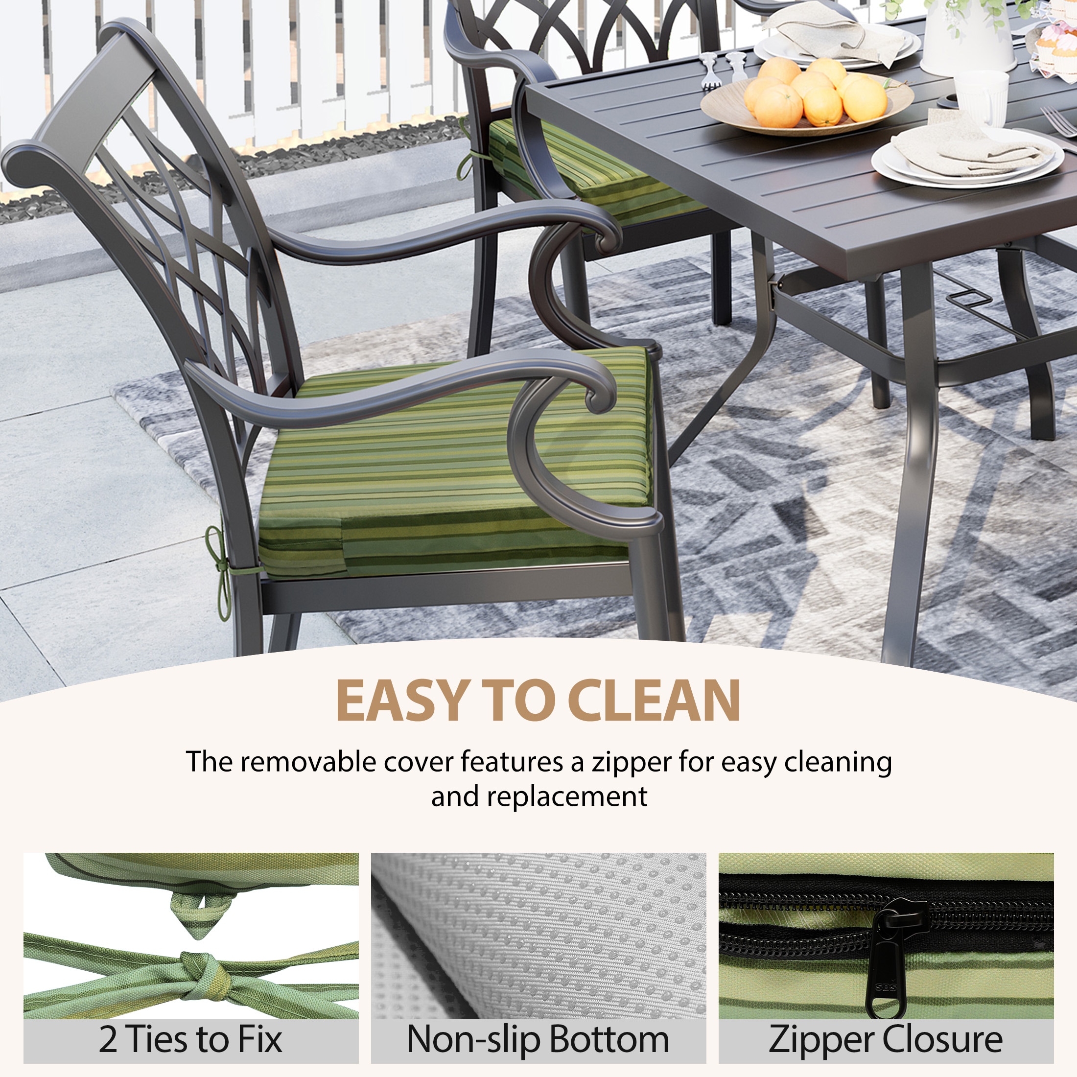 AAAAAcessories LSPC-YD1716F-XTLV2 Patio-Furniture-Cushions - View #3