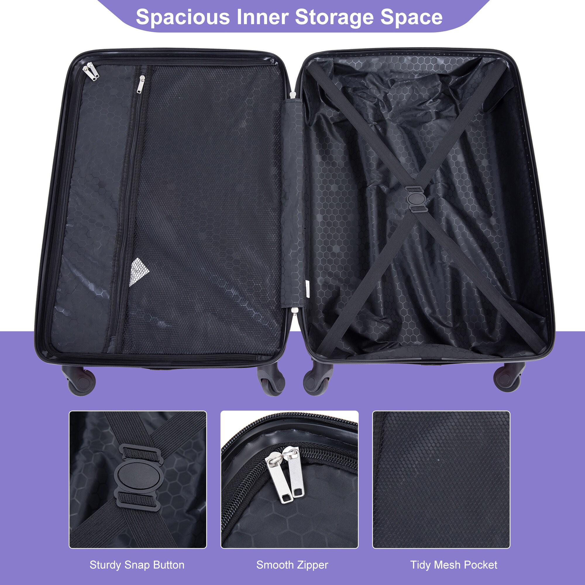 SINOFURN SYD9400010PP Luggage-And-Luggage-Sets - View #3