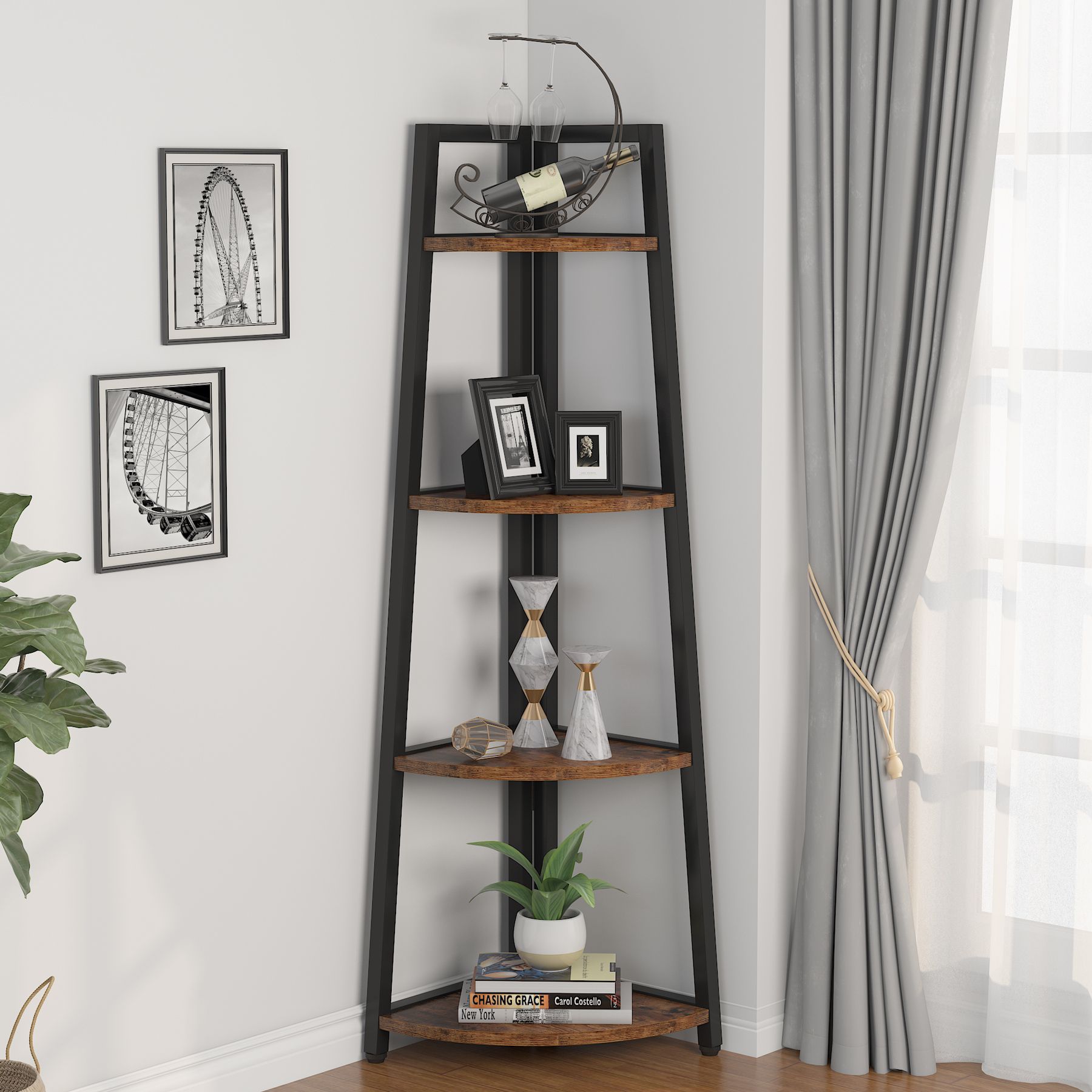 Tribesigns HOGA-C0508 bookcases - View #8
