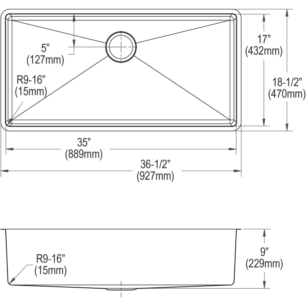 Elkay ECTRU35179TC Kitchen-Sinks - View #14