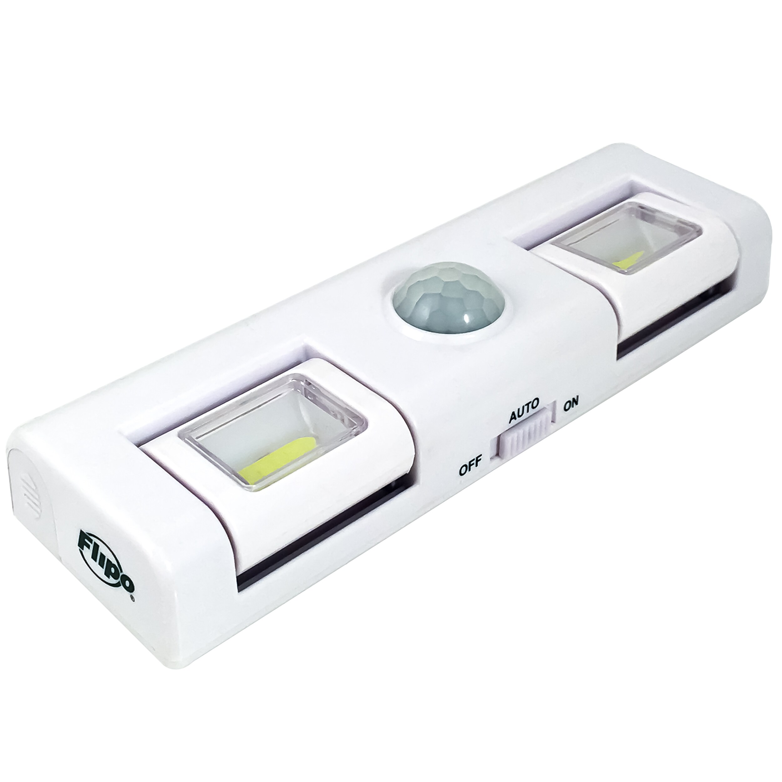 White Motion Sensing Under Cabinet Light with Dual COB LEDs