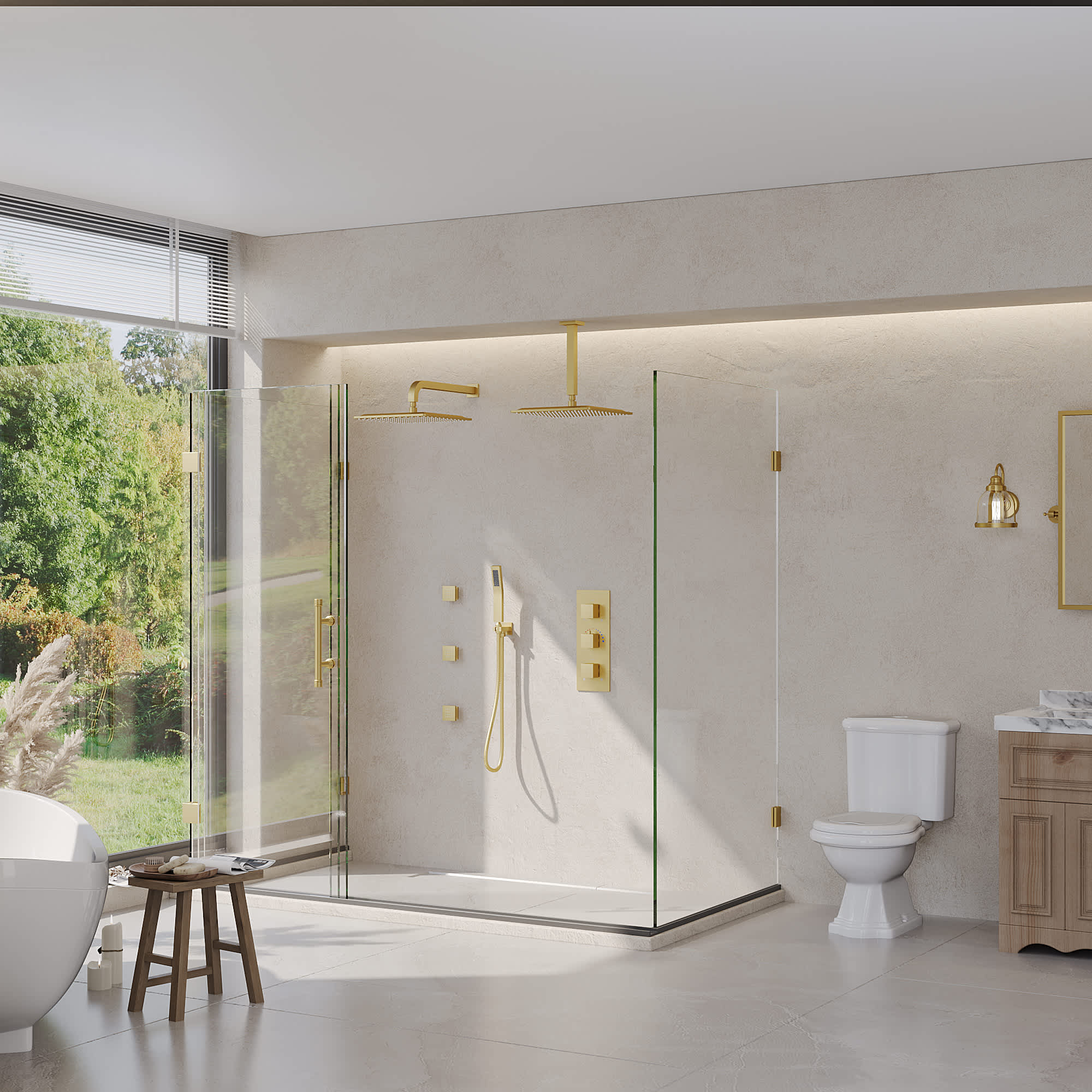 EVERSTEIN SFS-1070-GD12 Tub-Shower-Faucets - View #3