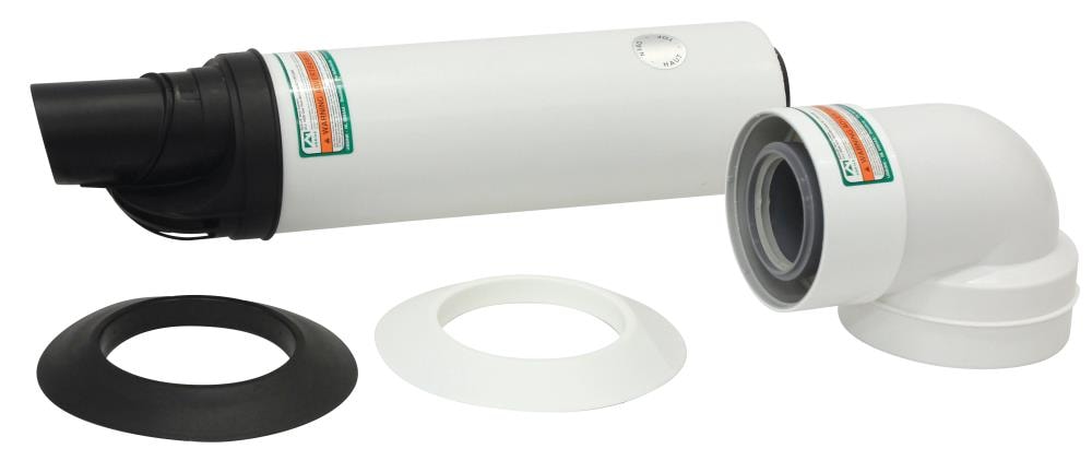 Rinnai 229012NPP 4-in-Dia Plastic Termination Kit For Tankless Gas Water Heater