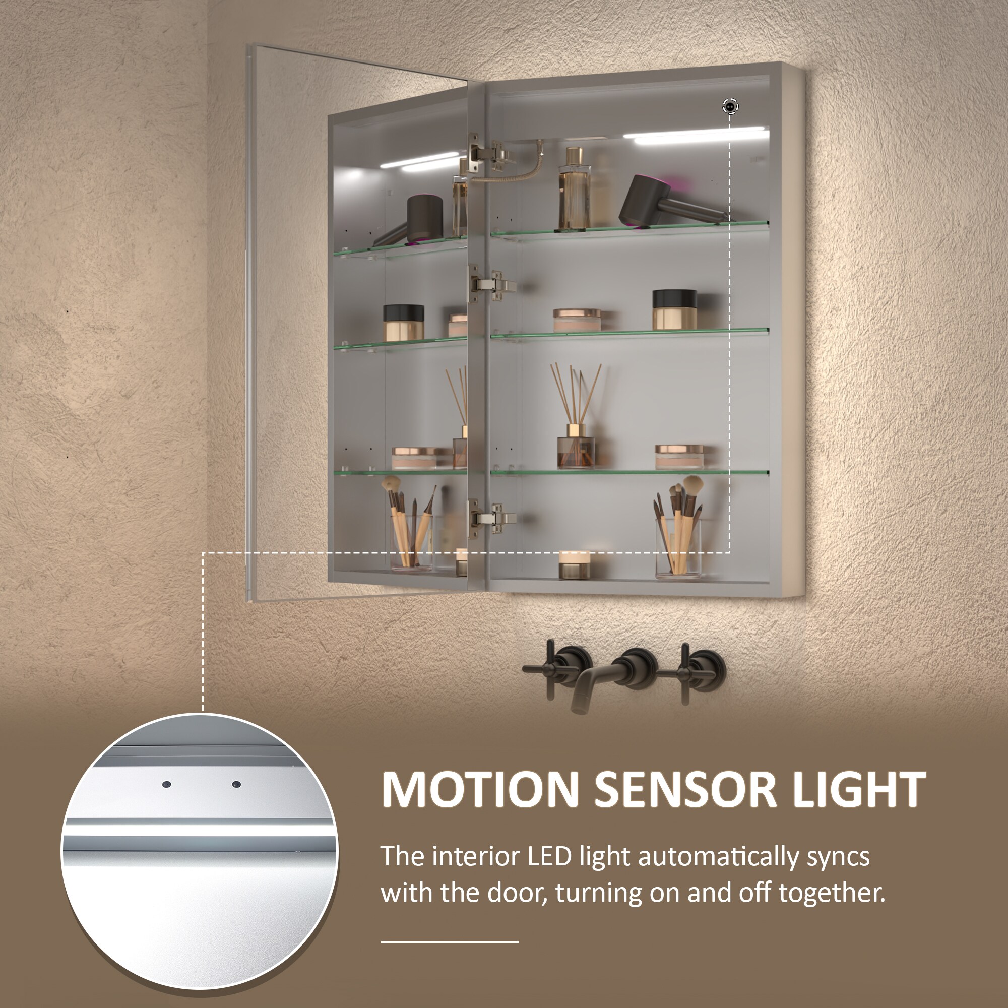 ExBrite EBMC2032V3LX Bathroom-Medicine-Cabinets - View #8