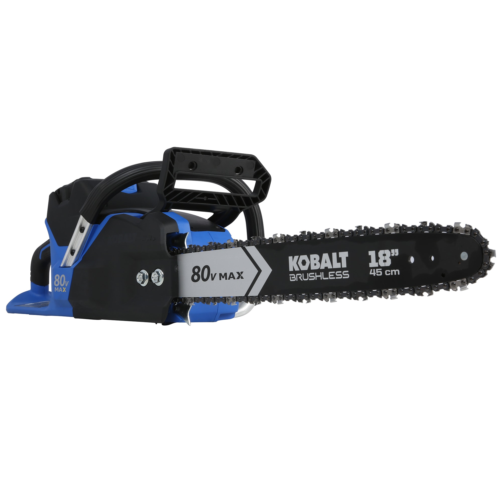 Kobalt 80-volt 18-in Battery 4 Ah Chainsaw (Battery and Charger ...