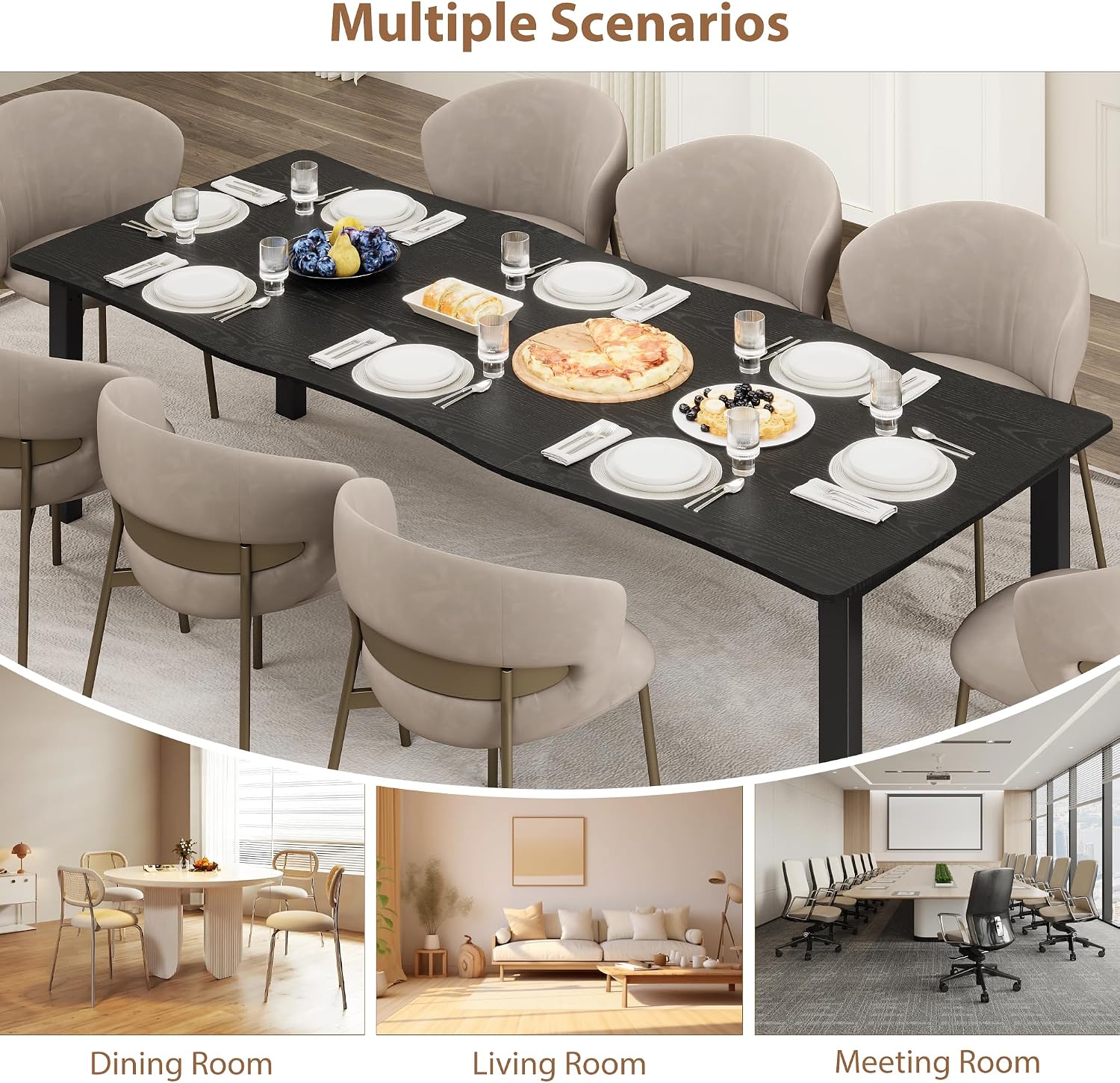 GAOMON CES-CFIWYJBO0PKQ Dining-Tables - View #3
